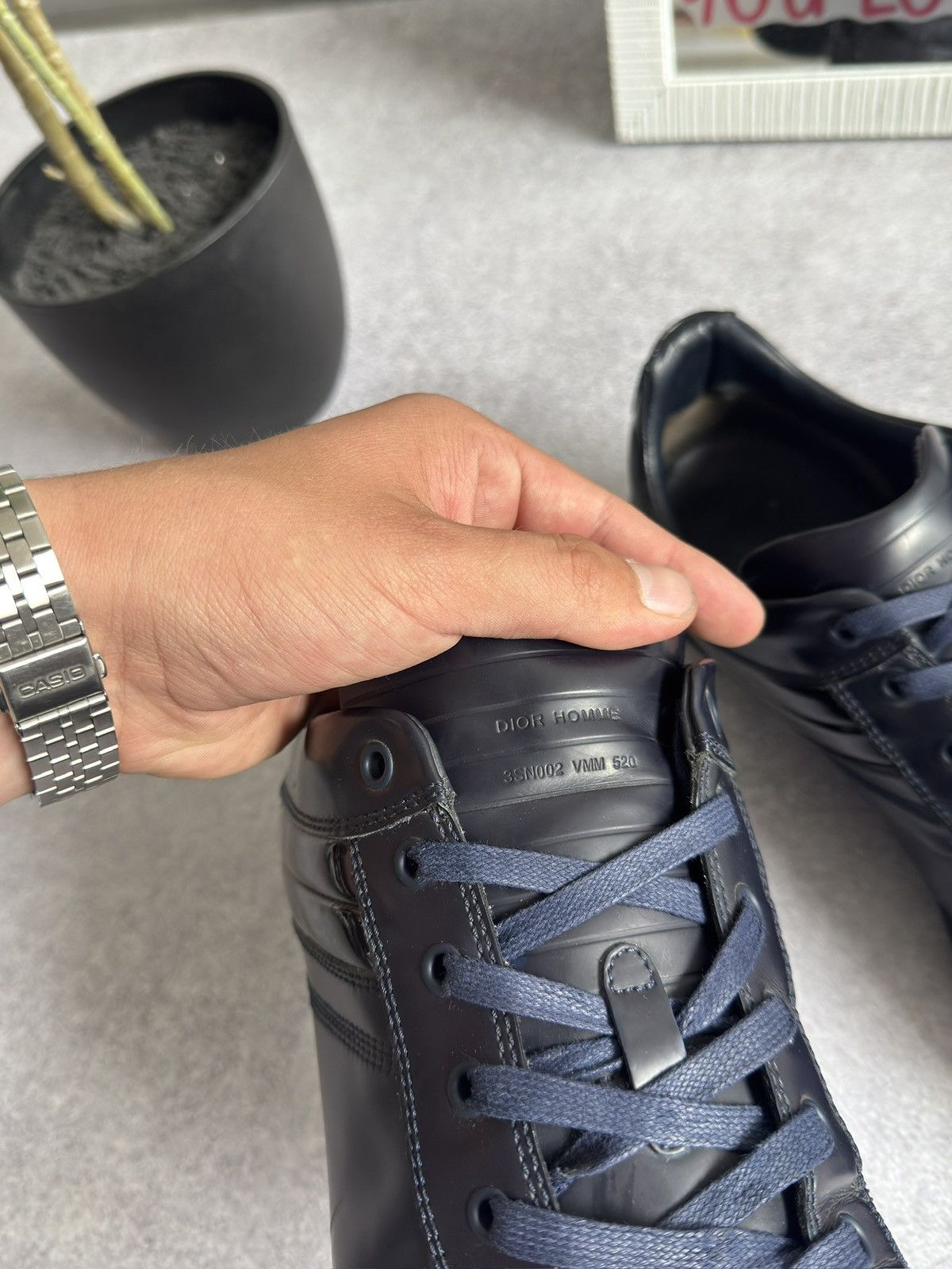 Dior Dior Home B18 Leather Sneakers Navy Blue Shoes men 45 US 12 Size US 12 / EU 45 - 9 Thumbnail