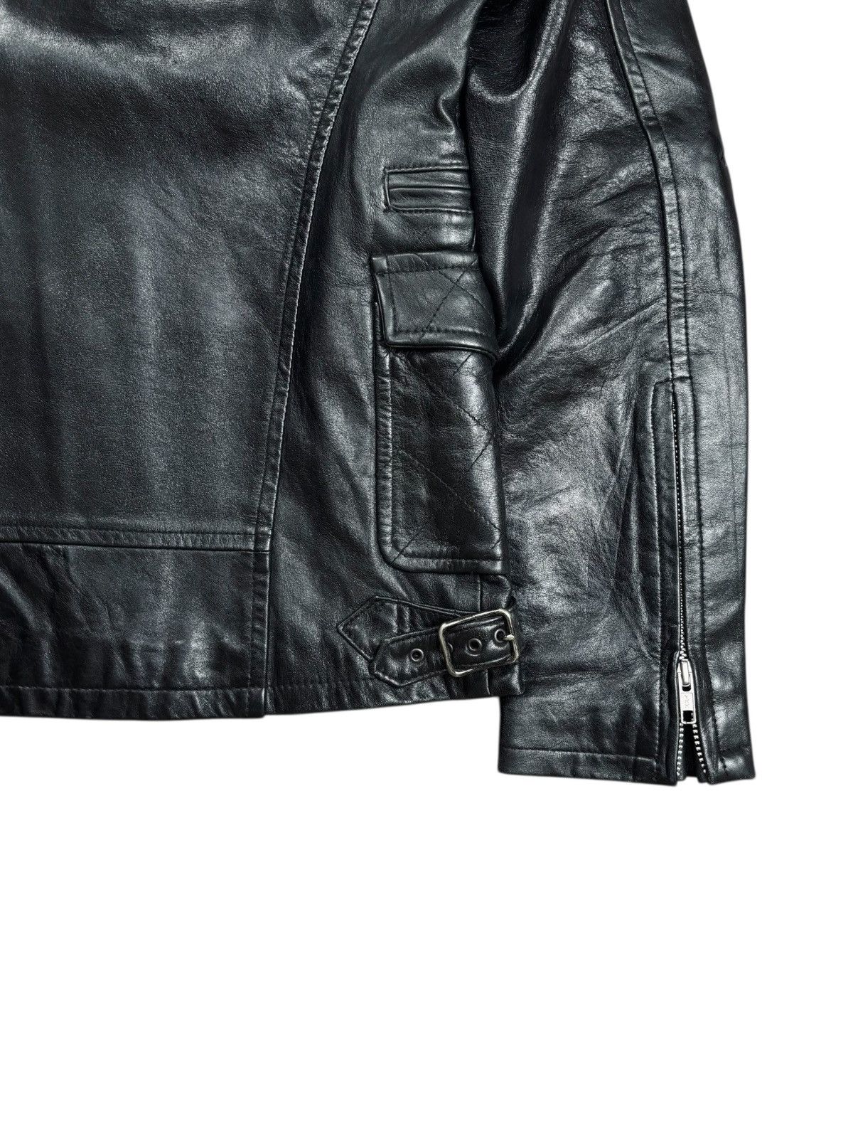 Ekam 2000s Abahouse - Vkei Syle Rider Denim Jacket Size US M / EU 48-50 / 2 - 4 Thumbnail