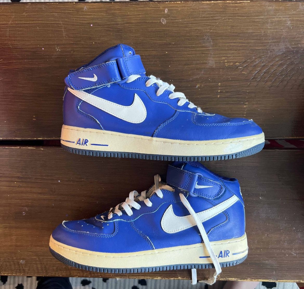 Nike Air Force 1 mid sport royal Size US 10 / EU 43 - 2 Thumbnail