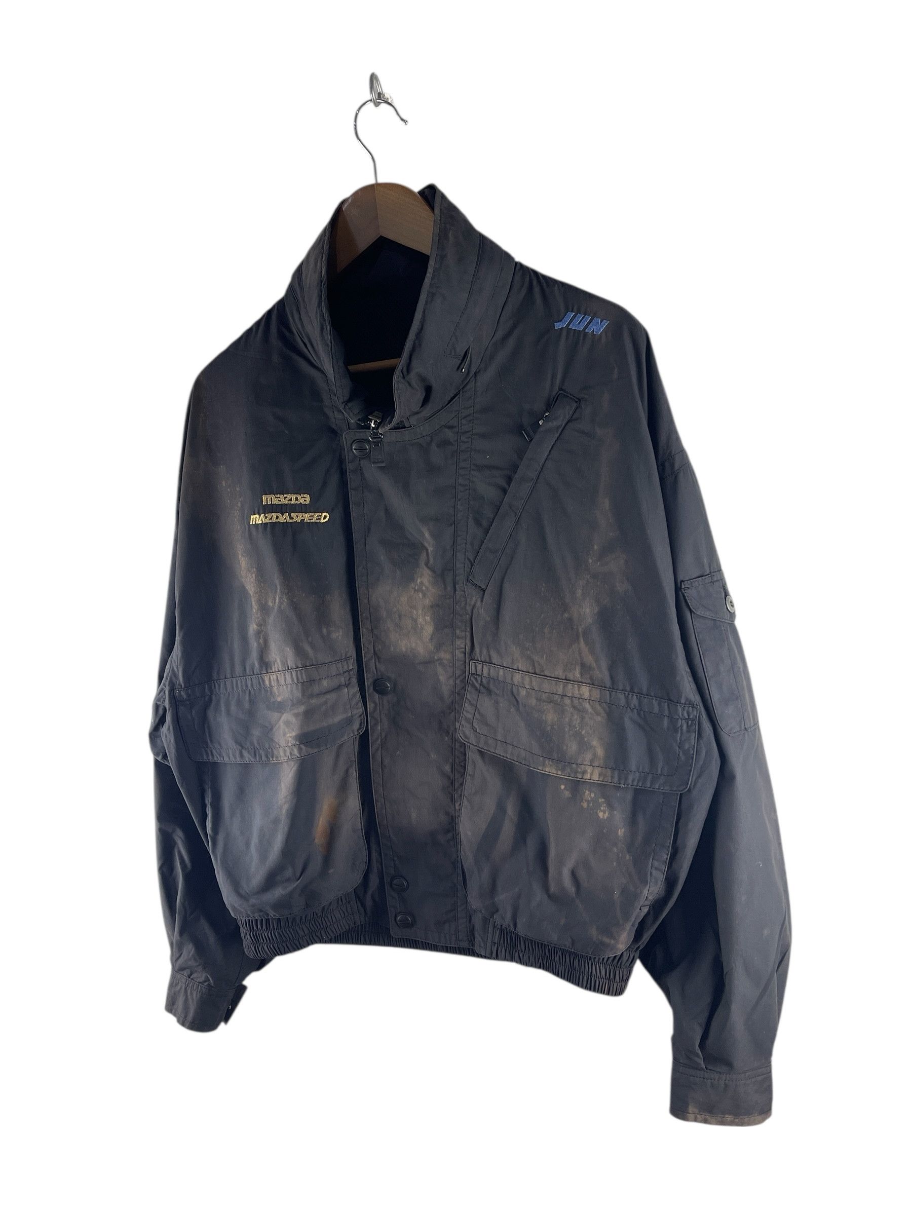 Sports Specialties Vintage Mazda Speed Racing Team Jacket Size US L / EU 52-54 / 3 - 4 Thumbnail