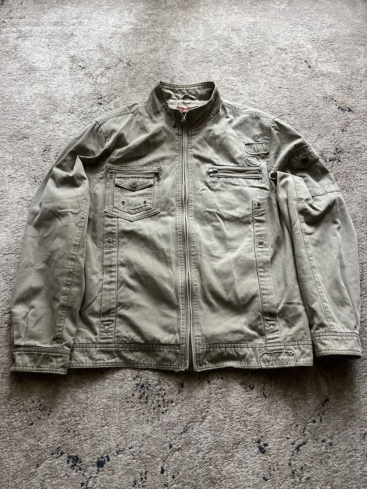 Hysteric Glamour × Japanese Brand Vintage Balenciaga Style Avant Garde Track Jacket 90s Size US M / EU 48-50 / 2 - 2 Thumbnail