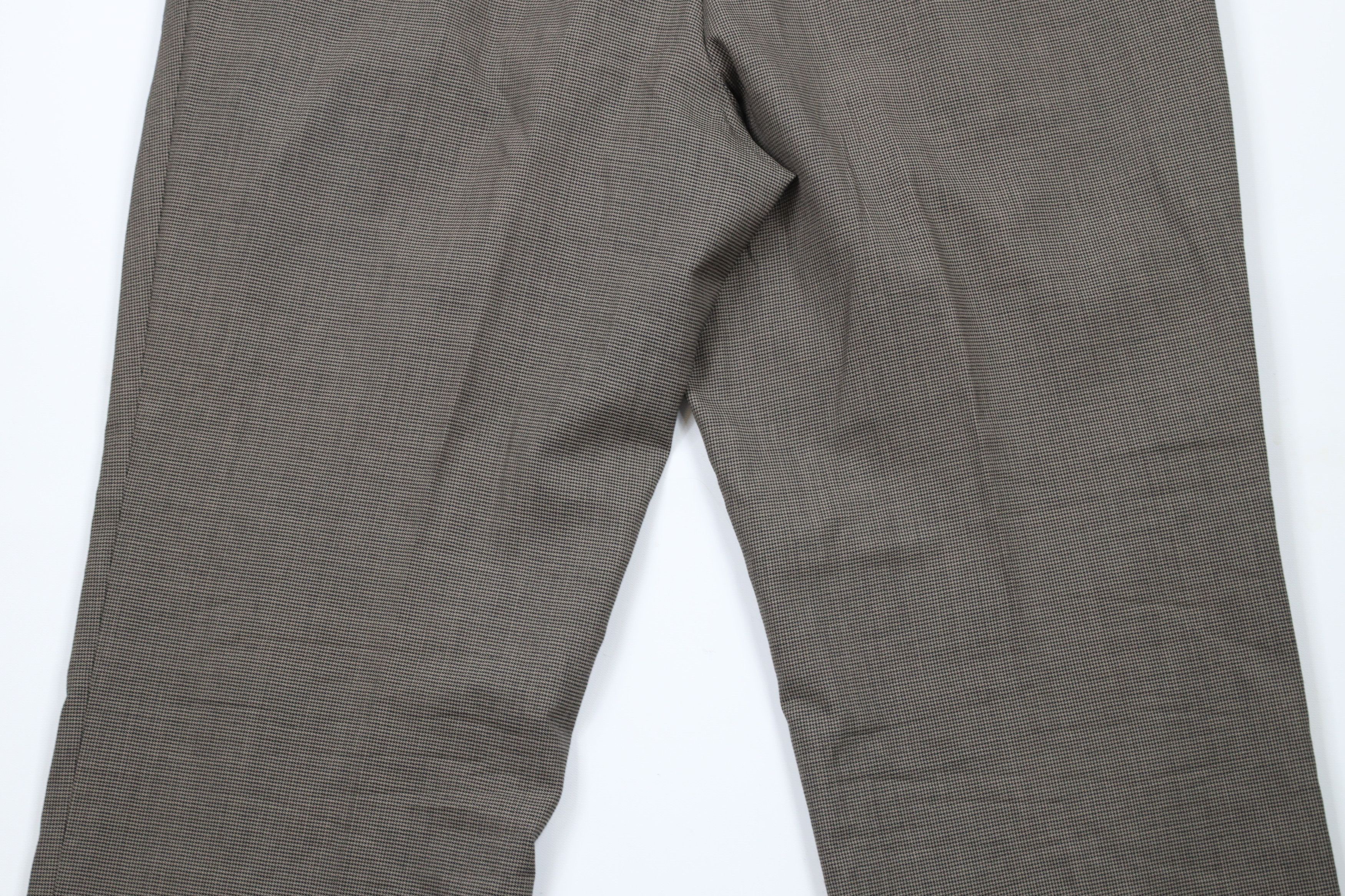 Vintage Vintage 90s Streetwear Wool Houndstooth Wide Leg Chino Pants Size US 38 / EU 54 - 13 Thumbnail