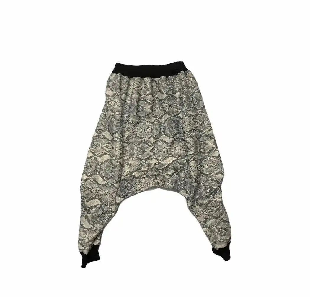 Japanese Brand Japanese HipHop Rapper Spring Waist Cropped Drop Pants Size US 32 / EU 48 - 6 Thumbnail