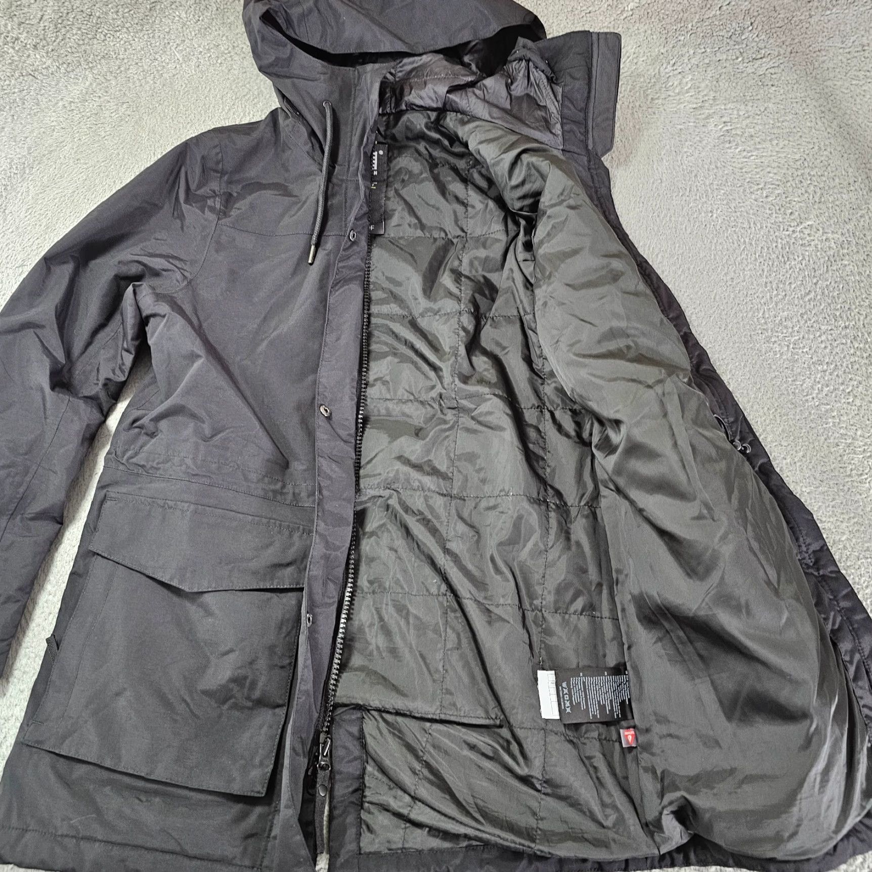 Helly Hansen Helly Hansen Jacket Womens XS Black Waterproof Helly Tech Protection Size XS / US 0-2 / IT 36-38 - 4 Thumbnail