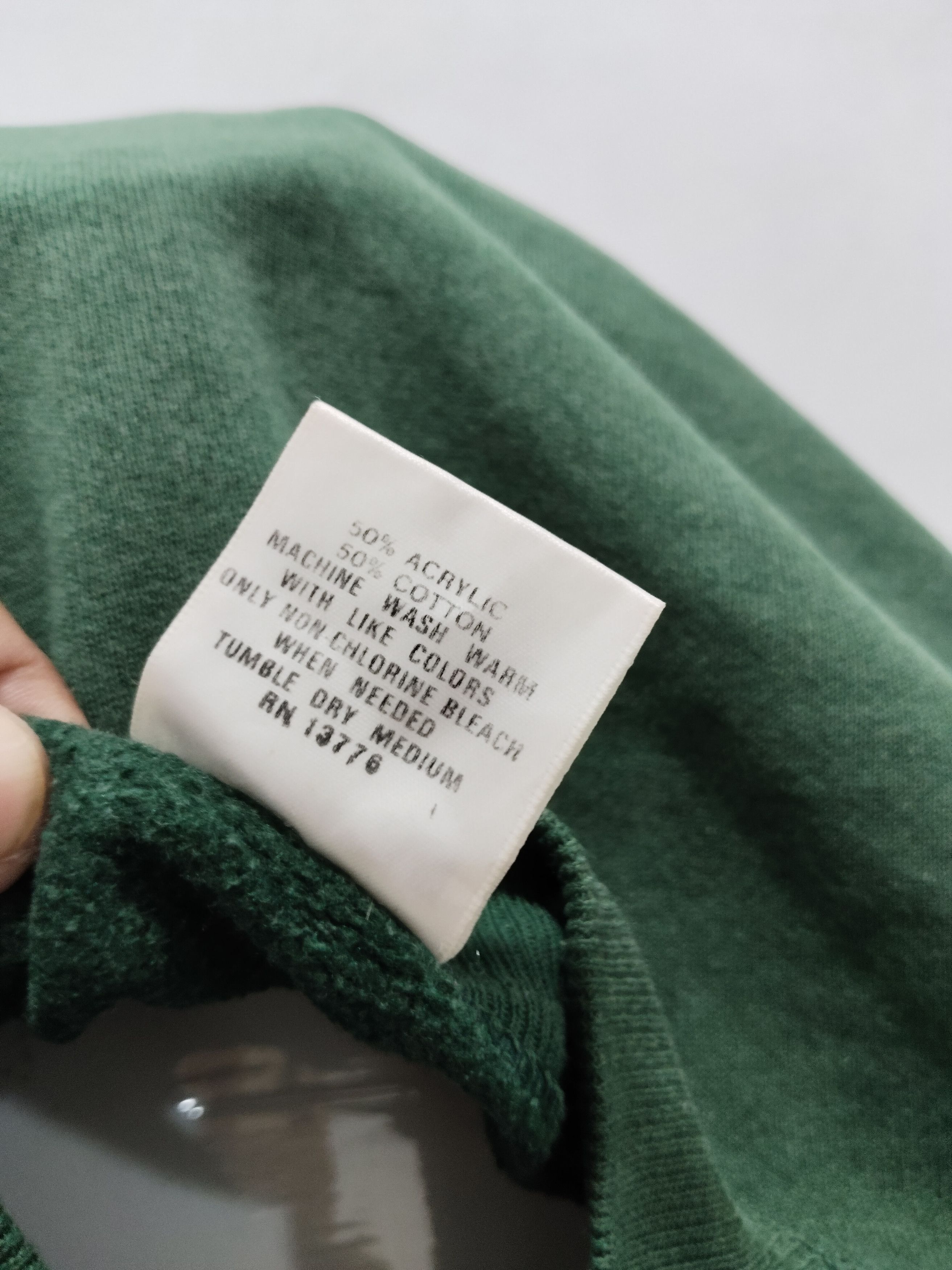 Hanes × Vintage Vintage 80s Plain Hanes Sweatshirt Size US L / EU 52-54 / 3 - 4 Thumbnail