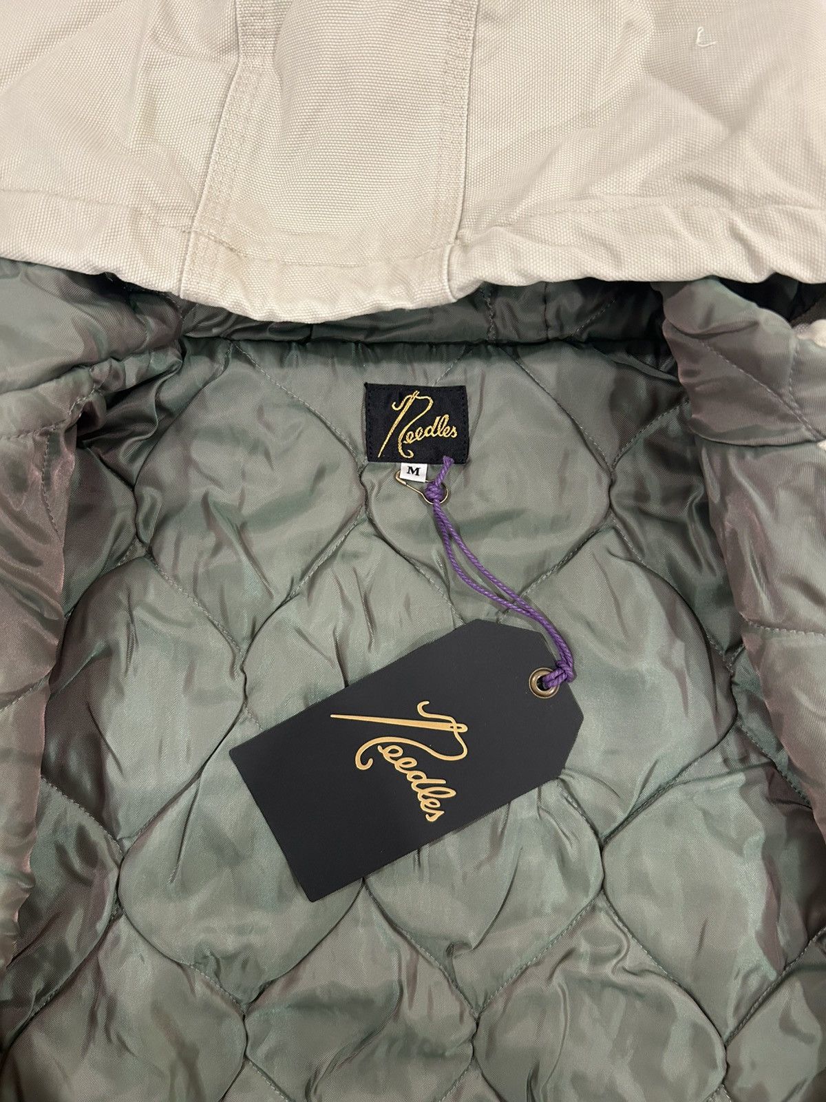 HIDDEN × Needles Needles Hidden NY Zipped Work Hoodie Jacket Butterfly Japan Size US M / EU 48-50 / 2 - 11 Thumbnail
