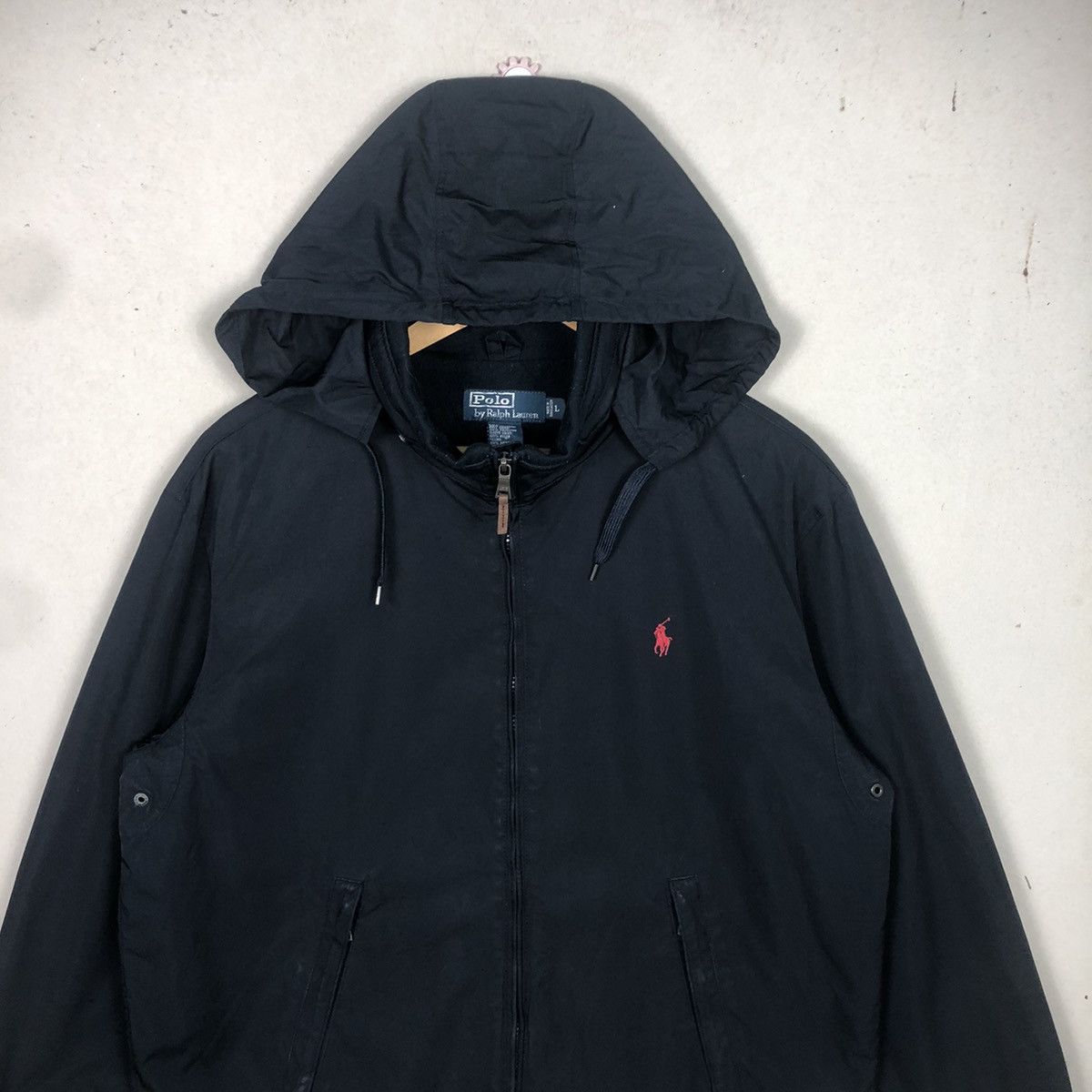 Polo Ralph Lauren Polo Ralph Lauren Nylon Hoodie Jacket Size US L / EU 52-54 / 3 - 4 Thumbnail