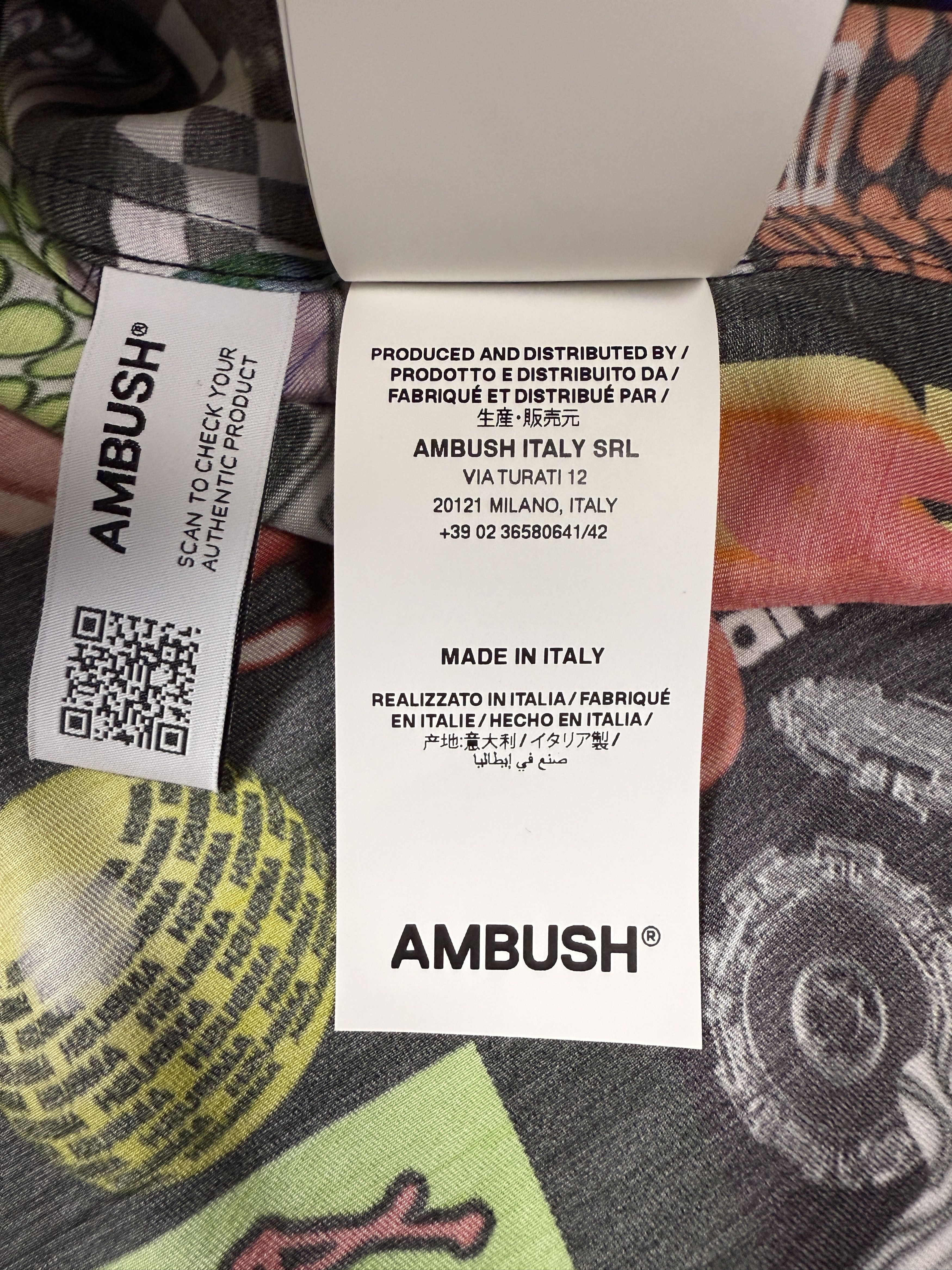 Ambush Design $825 Ambush Bowling Shirt Size US M / EU 48-50 / 2 - 12 Thumbnail