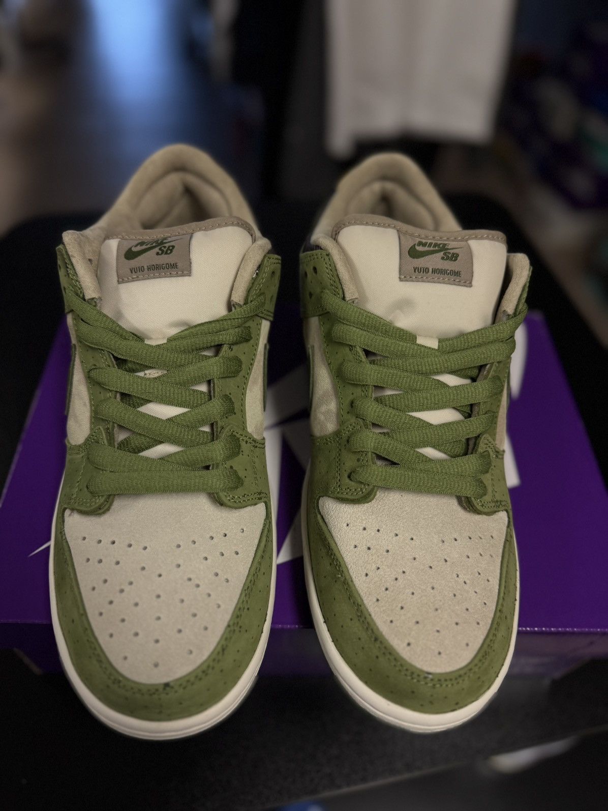 Nike Nike Dunk Low Yuto Horigome Matcha Size 11.5 (NEW) Size US 11.5 / EU 44-45 - 4 Thumbnail