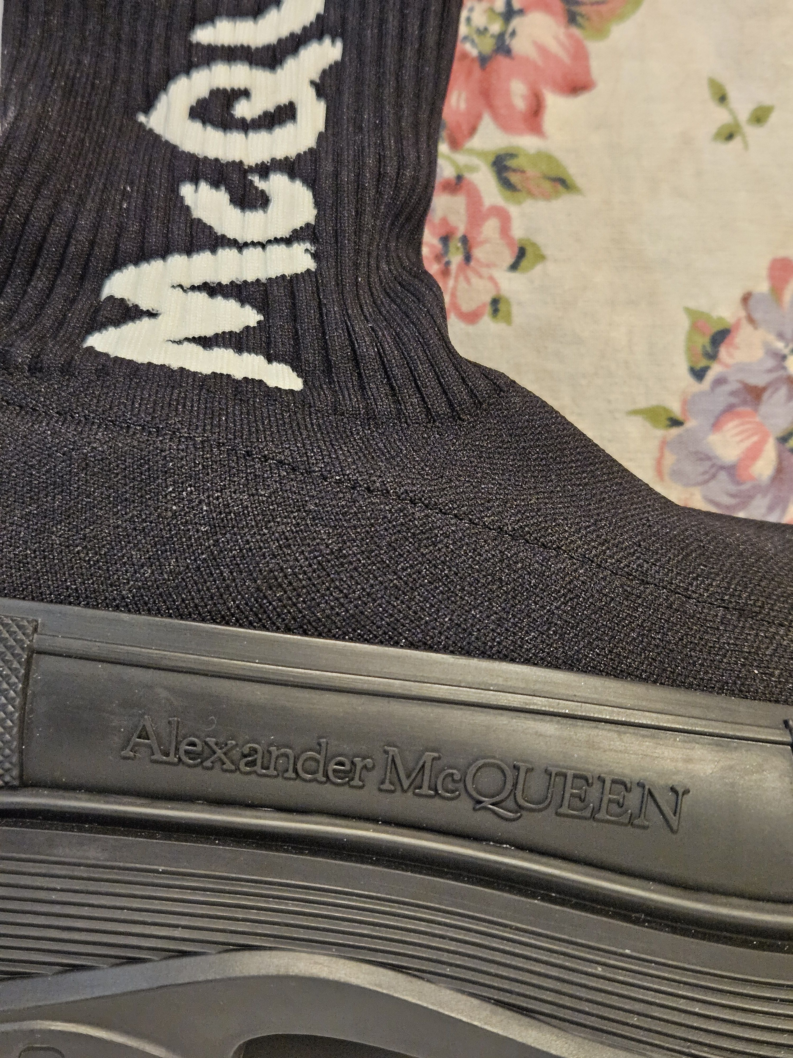 Alexander McQueen Graffiti Sock Boot Size US 10 / EU 43 - 14 Thumbnail