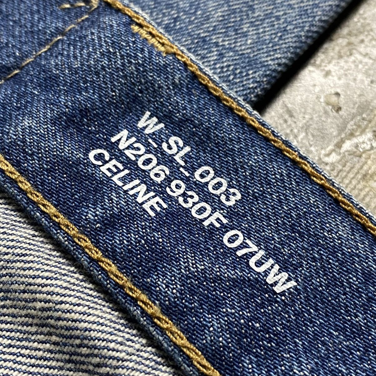 Celine AW23 Hedi Slimane - Kurt Denim Jeans Size 28" / US 6 / IT 42 - 10 Thumbnail