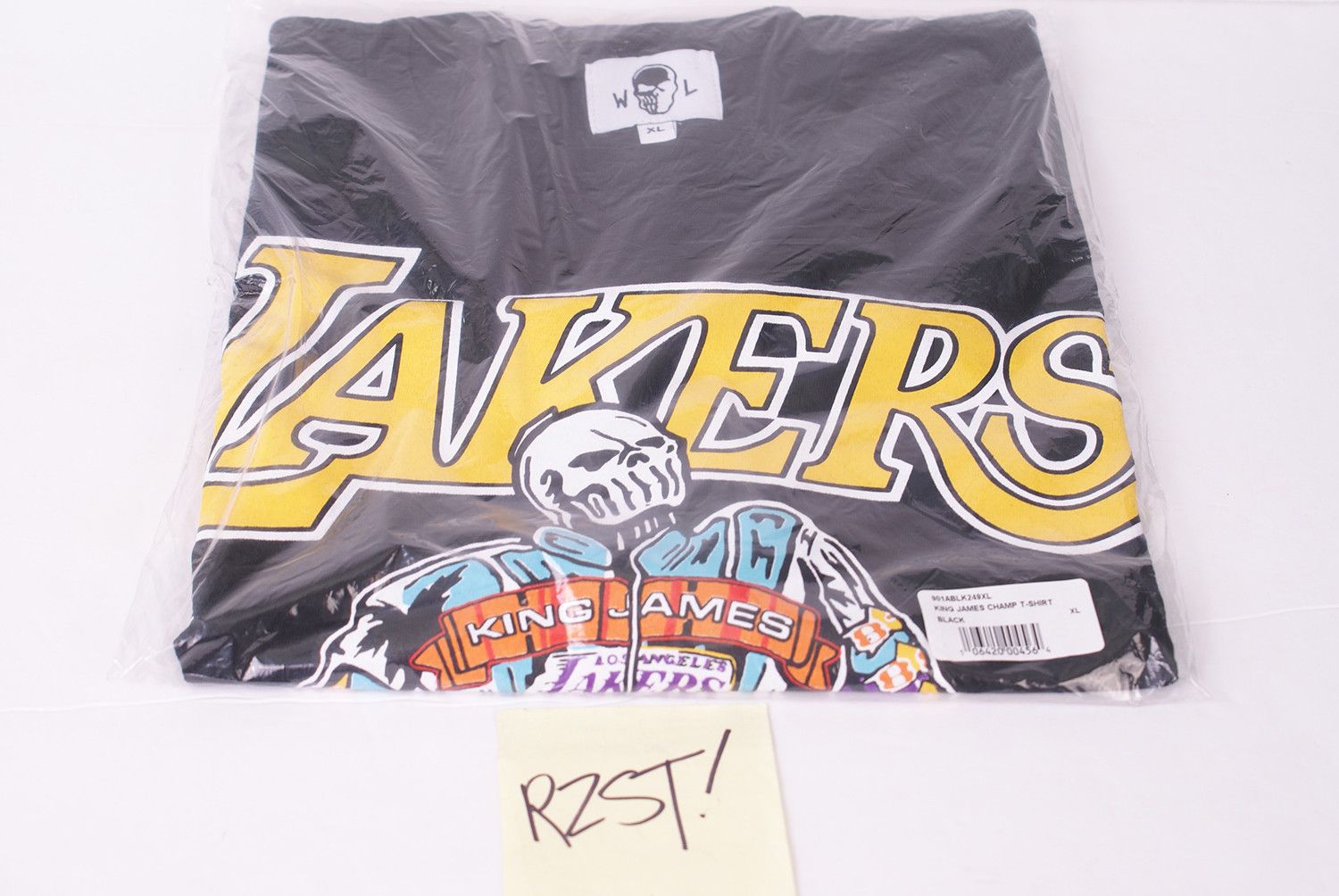 Warren Lotas 2020 Warren Lotas KING JAMES CHAMP Tee Black Lakers Lebron Size US XL / EU 56 / 4 - 2 Thumbnail
