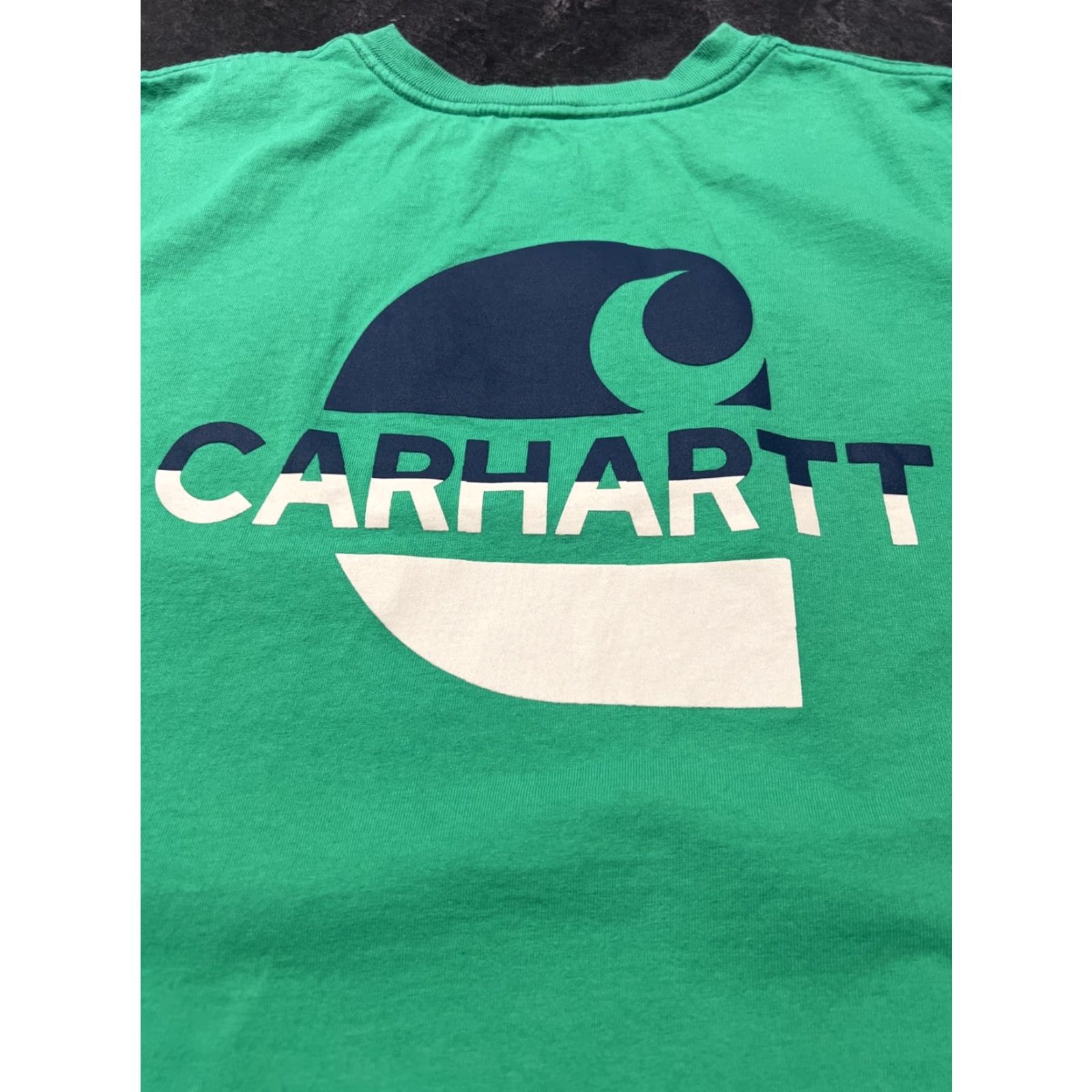 Carhartt Carhartt T-Shirt Pocketed Loose Fit Green XL Men Regular Size XL Size US XL / EU 56 / 4 - 2 Thumbnail