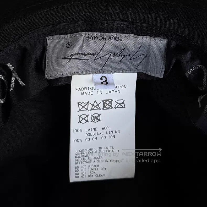 Yohji Yamamoto Yohji Yamamoto 17SS Wool Top Hat Western Hat Size ONE SIZE - 6 Thumbnail
