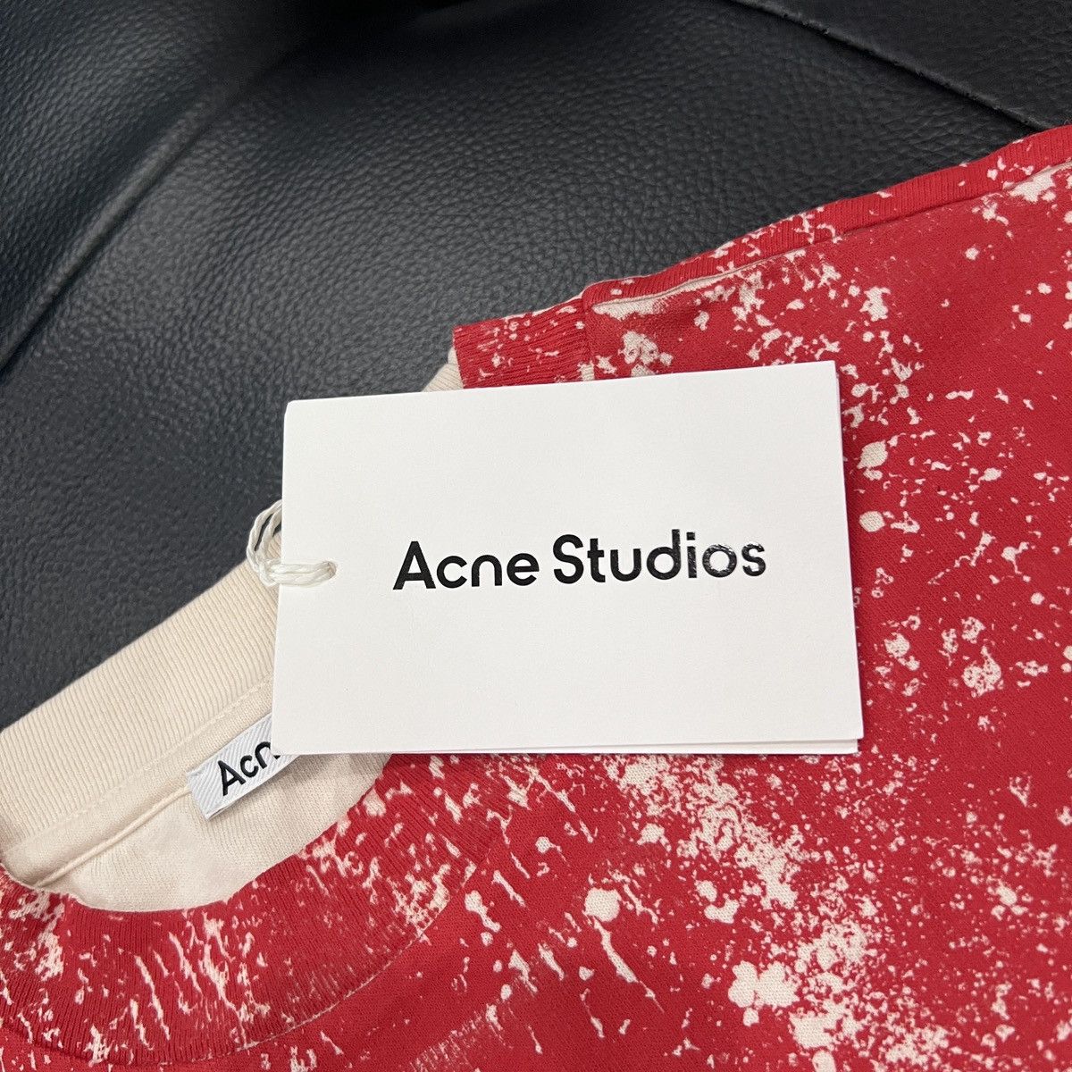 Acne Studios Acne Studios FW21 Grant Levy-Lucero Renewable Energy Tee Size US S / EU 44-46 / 1 - 7 Thumbnail