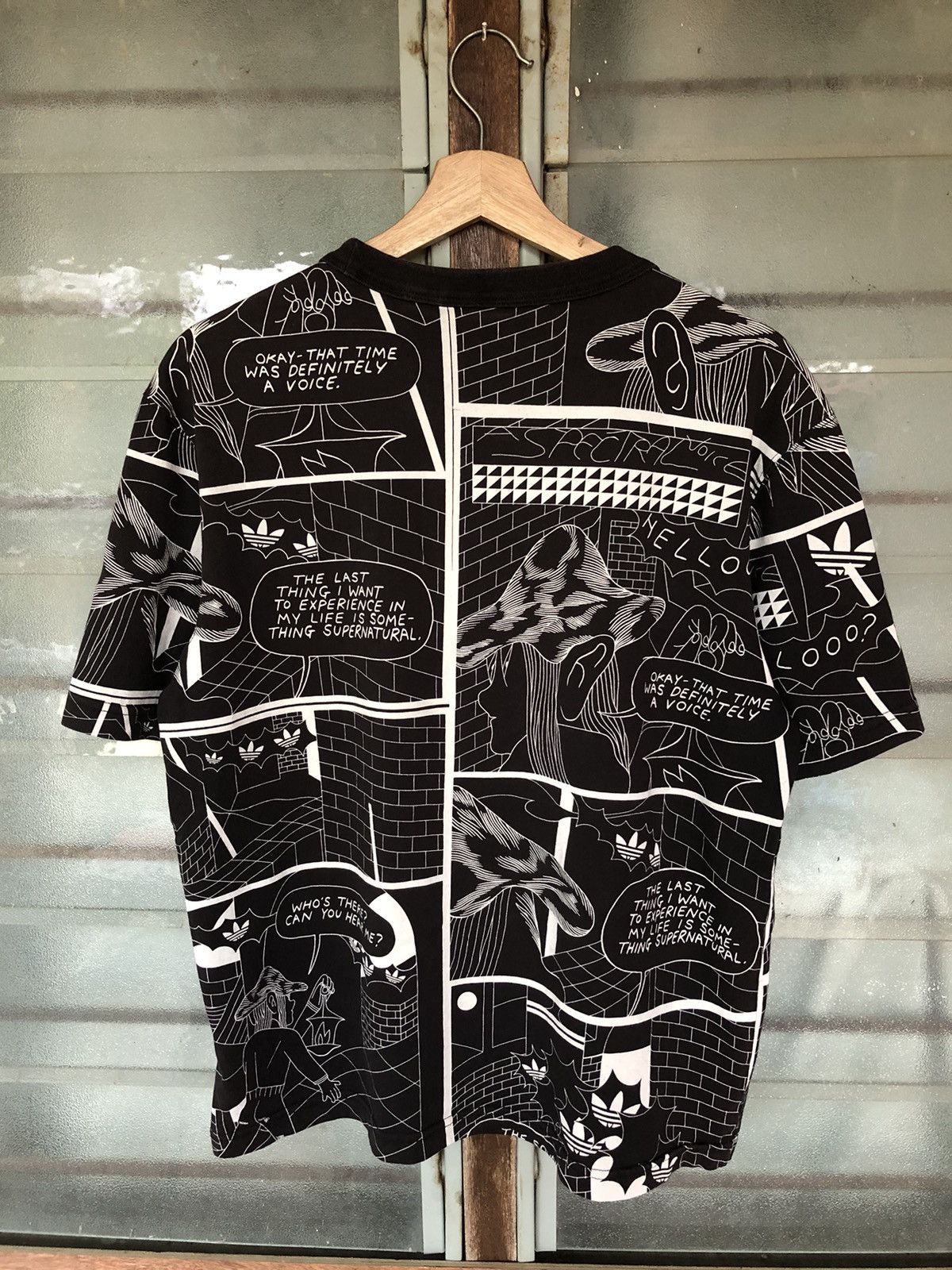 Adidas Adidas Men’s R.Y.V Allover Print Shirt Tee Size US M / EU 48-50 / 2 - 8 Thumbnail