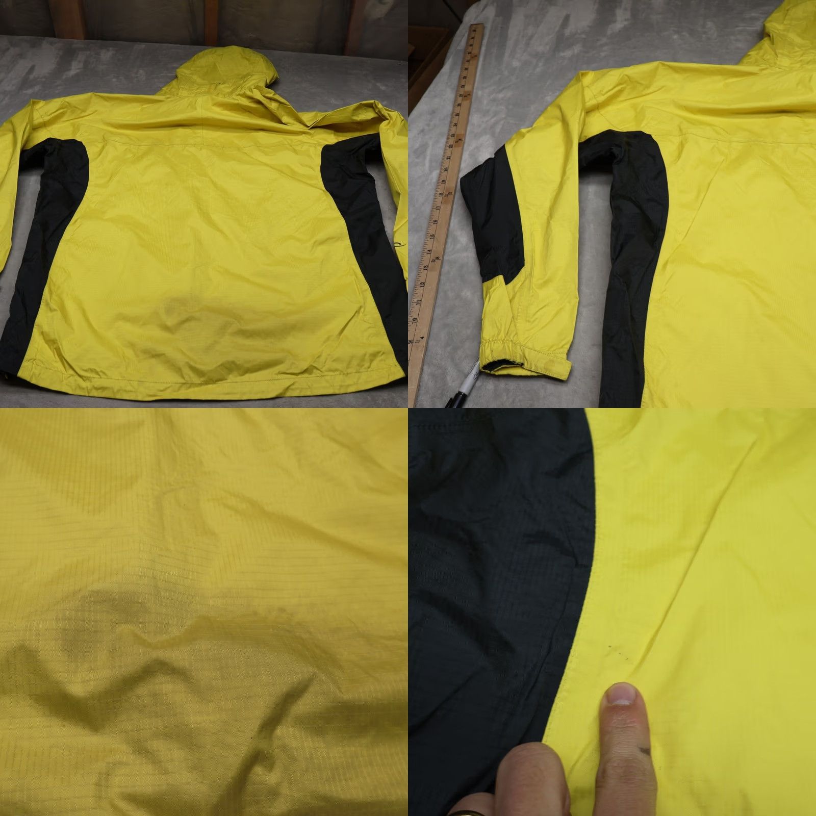 Marmot Marmot Jacket Mens Large Yellow Windbreaker Zip Full Zip Pockets Breathable Lightweight Outdoor Hiking Trail Casual Travel Wind-Resistant Nylon YO Size US L / EU 52-54 / 3 - 10 Thumbnail
