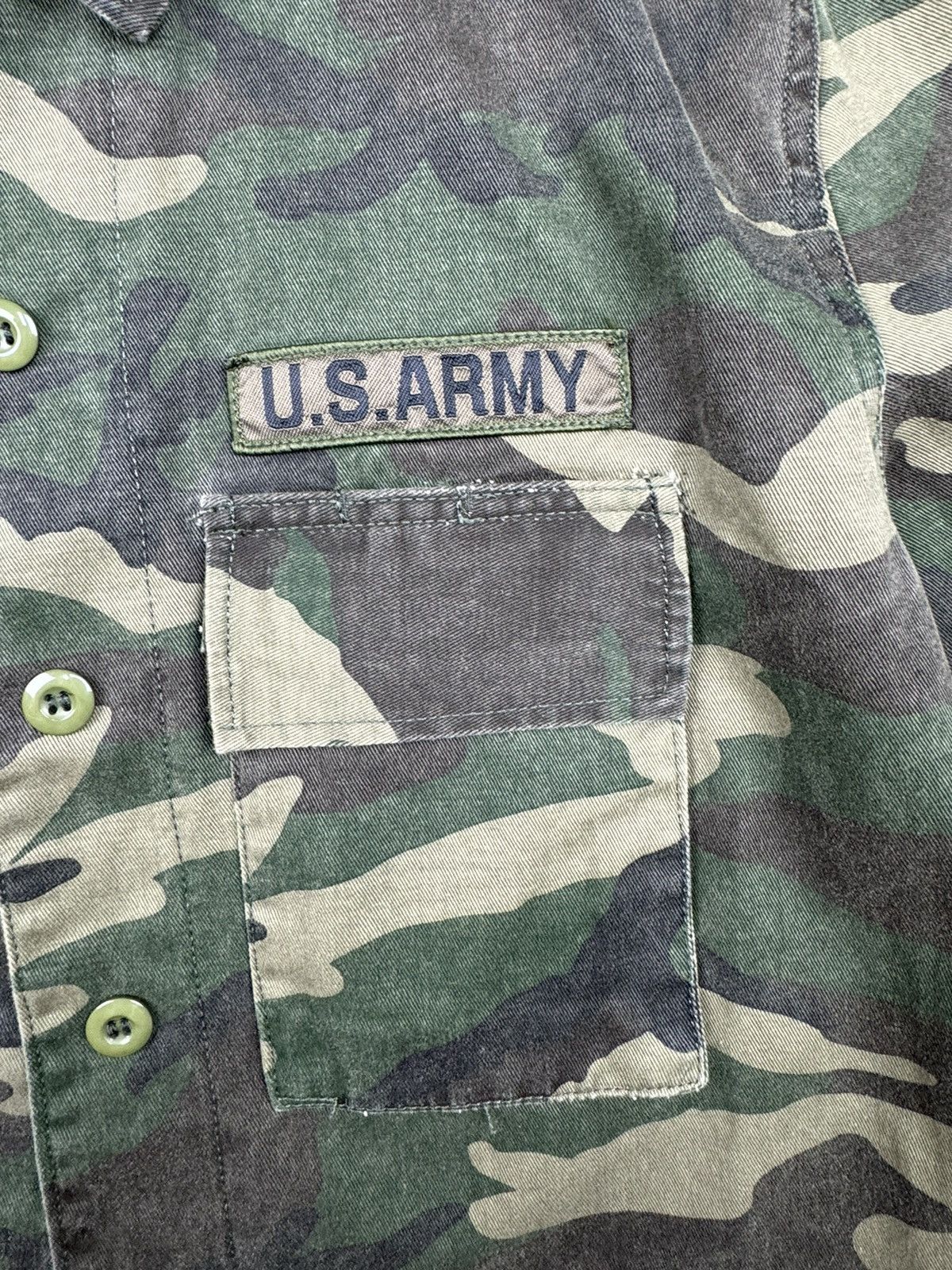 Vintage Refuge. XS size women’s military jumper (jacket) Size XS / US 0-2 / IT 36-38 - 5 Thumbnail
