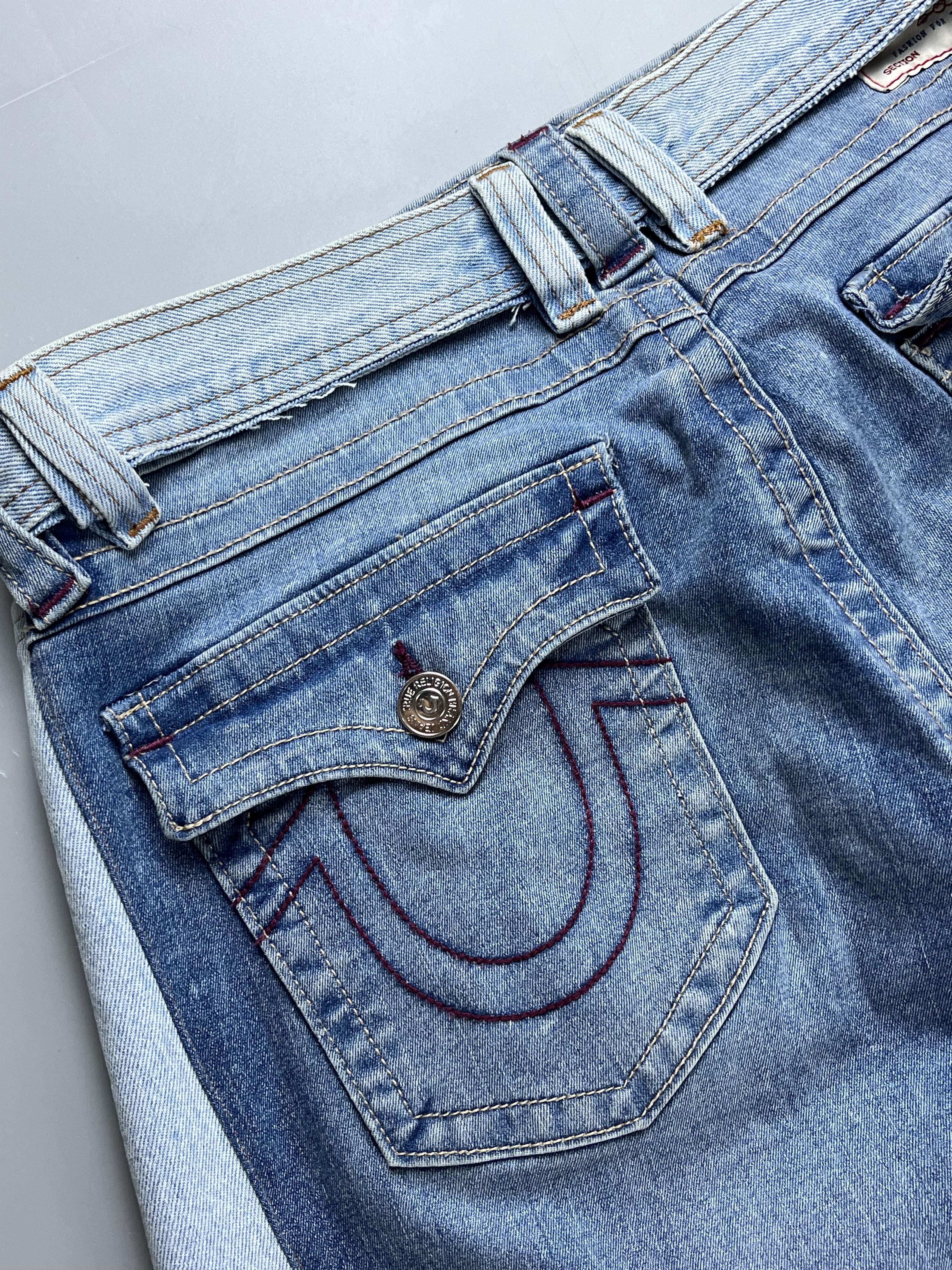 Japanese Brand × True Religion TRUE RELIGION CRAZY BAGGY FIT REWORK JEAN Size US 34 / EU 50 - 3 Thumbnail