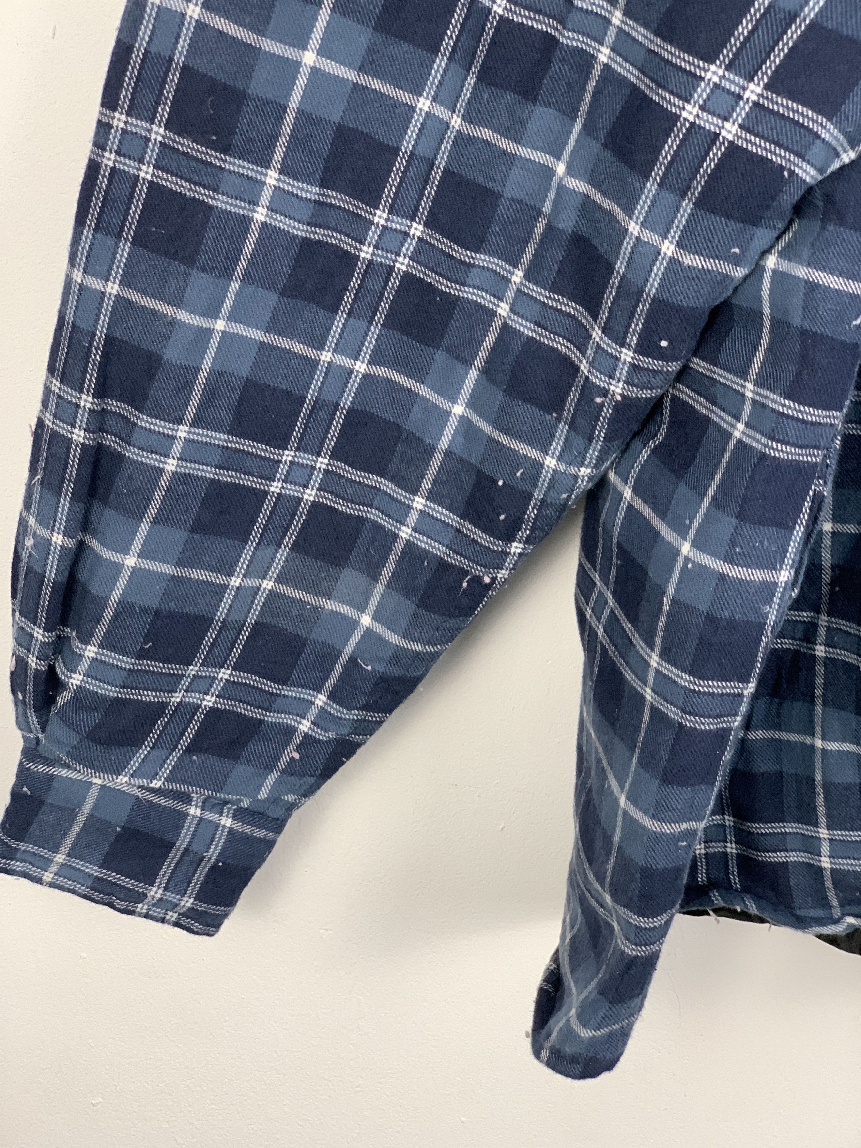 Vintage × Wrangler Vintage Wrangler Shadow Plaid Wool Jacket J1468 Size US L / EU 52-54 / 3 - 12 Thumbnail