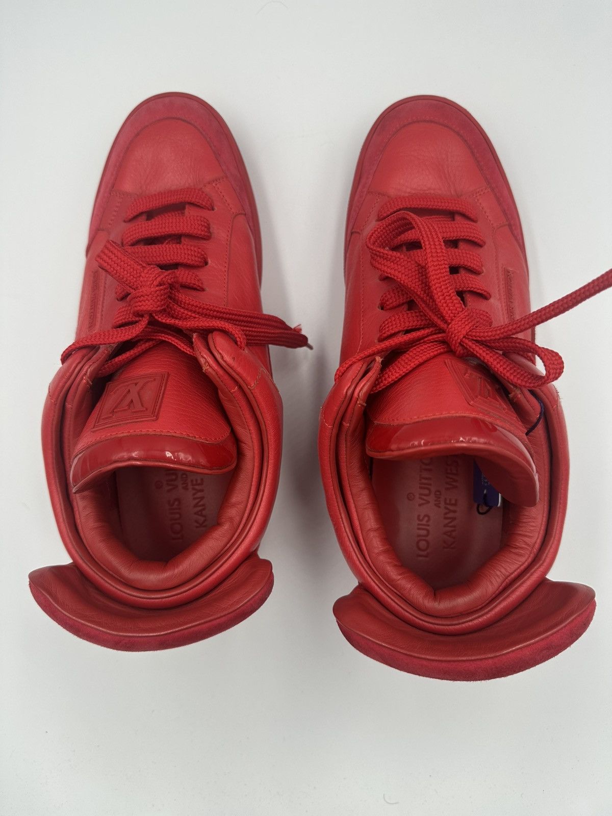 Louis Vuitton Kanye West x Louis Vuitton Red Don’s Size US 7 / EU 40 - 7 Thumbnail