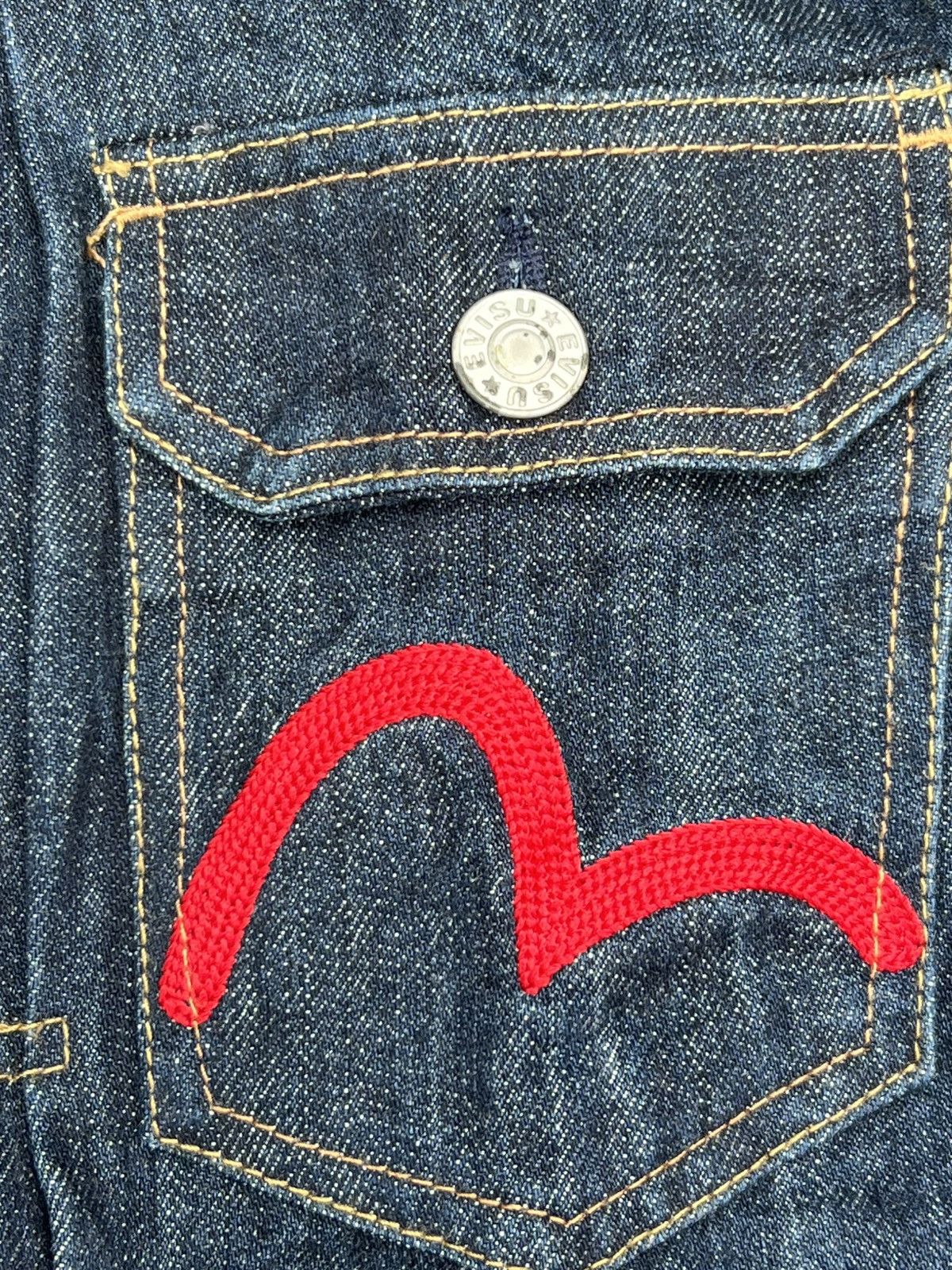 Evisu EVISU Heritage Denim jacket- Dragon&Tiger Ukiyo- Masterpiece Size US S / EU 44-46 / 1 - 4 Thumbnail