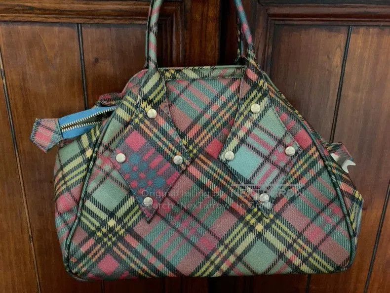 Vivienne Westwood Vivienne Westwood Plaid Handbag. Size ONE SIZE - 2 Thumbnail
