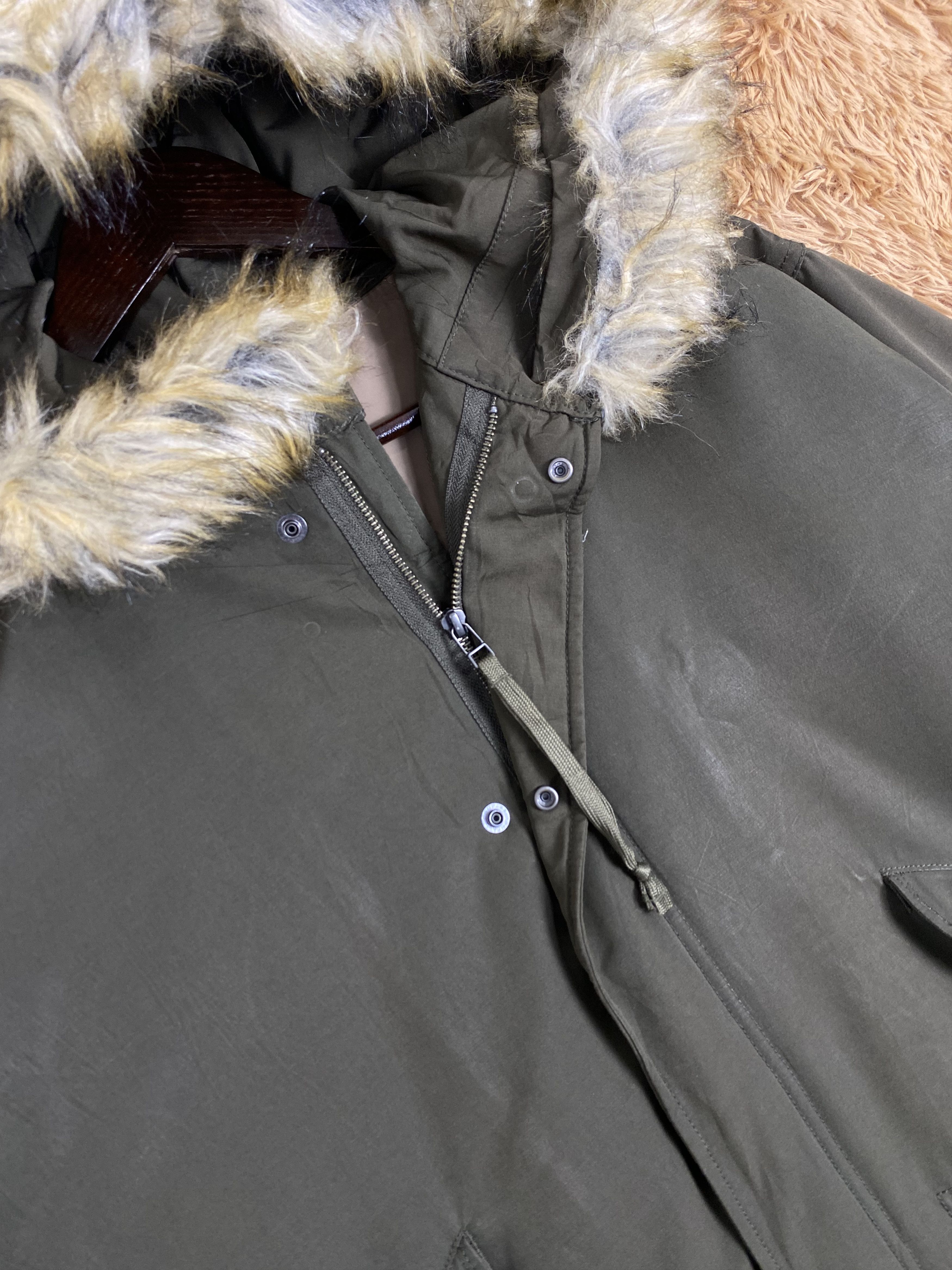 Japanese Brand Vintage Back Number Quilted Lining Long Jacket PJ2479 Size US M / EU 48-50 / 2 - 2 Thumbnail