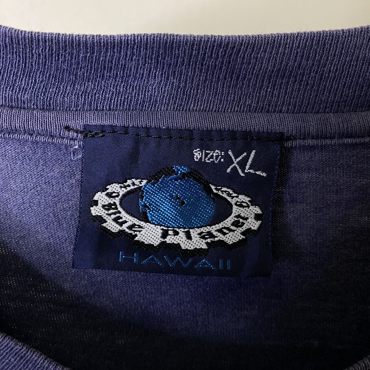 Vintage 1990s Blue Planet Surf Gear Bronze Age Surf Skate T Shirt Size US XL / EU 56 / 4 - 5 Thumbnail