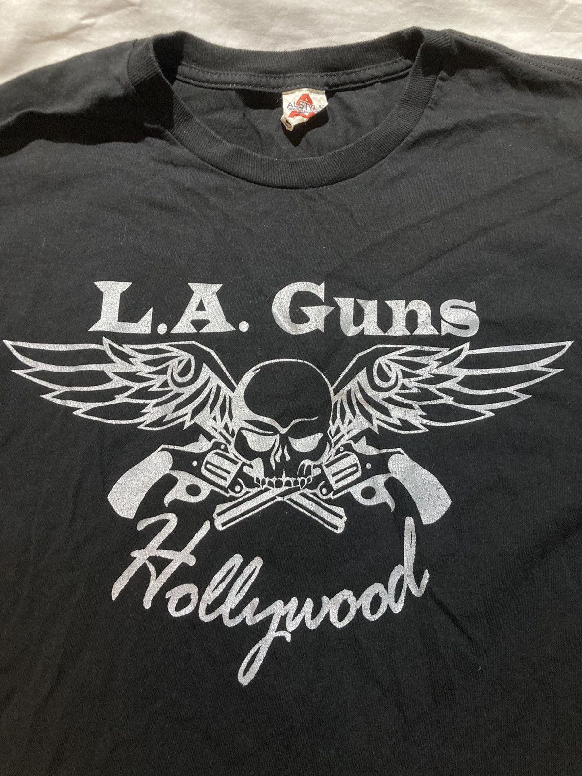 Alstyle L.A. Guns Hollywood California T-shirt, Men’s size large Size US L / EU 52-54 / 3 - 2 Thumbnail