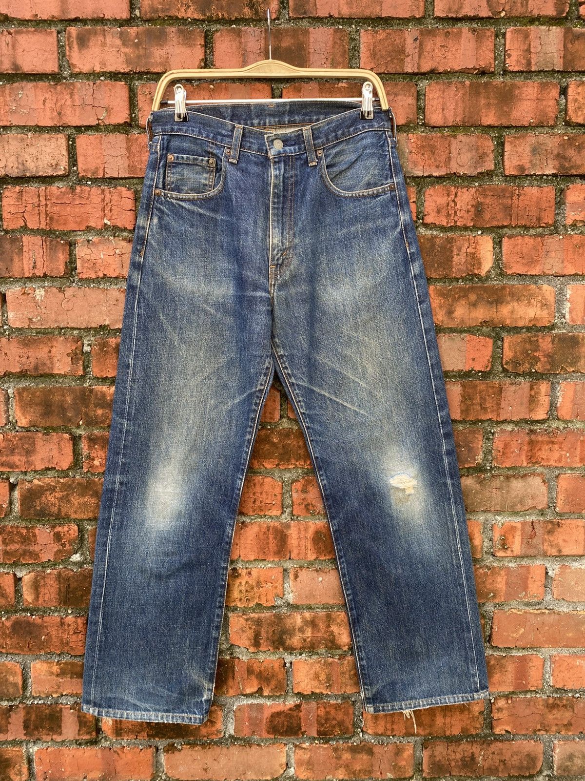 Levi's Vintage Clothing W30x29 Vintage levi's 502 redline big E made in JAPAN Size US 30 / EU 46 - 1 Thumbnail