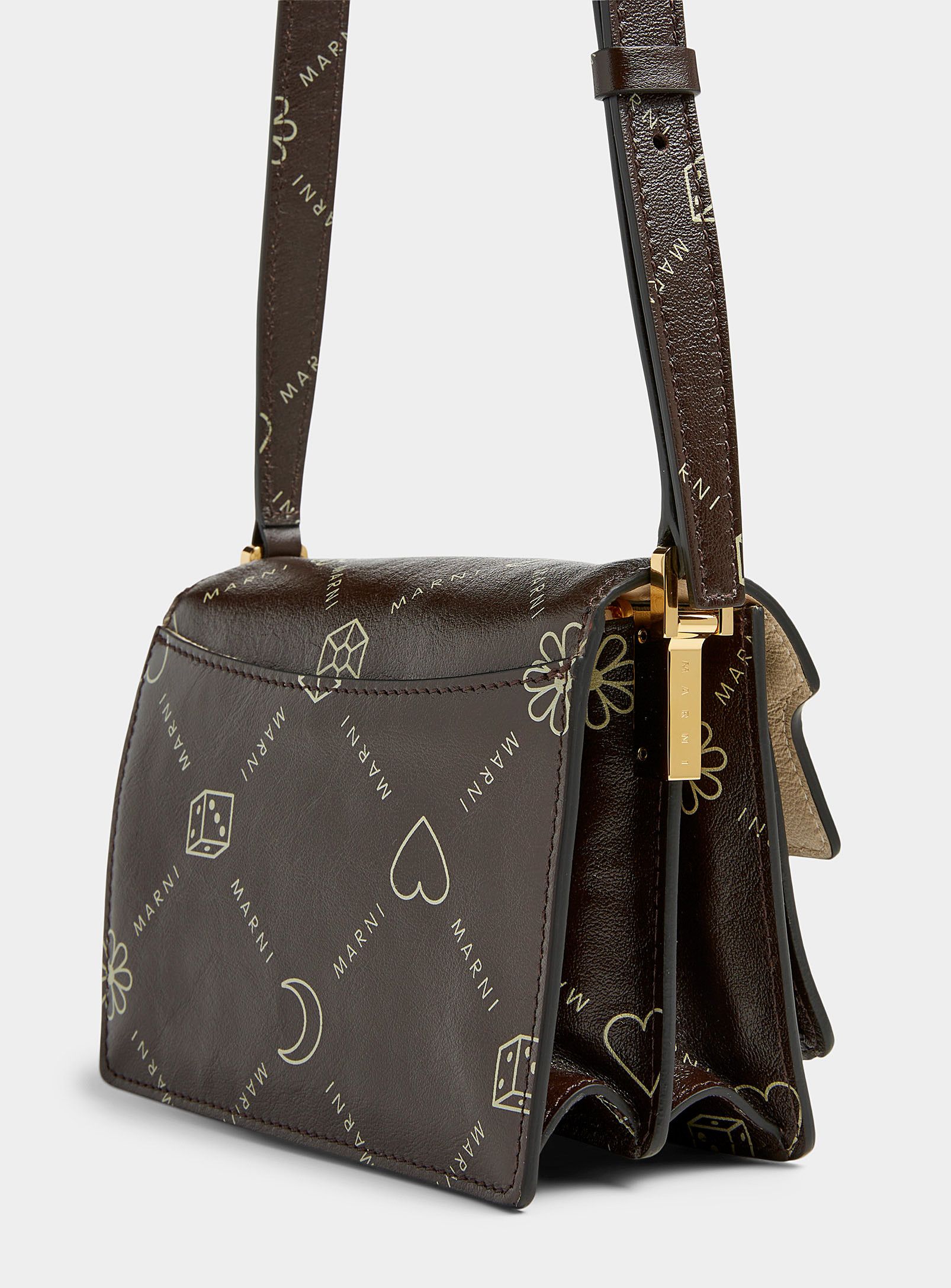 Marni BNWT AW22 MARNI LOGO PRINTED TRUNK BAG Size ONE SIZE - 4 Thumbnail