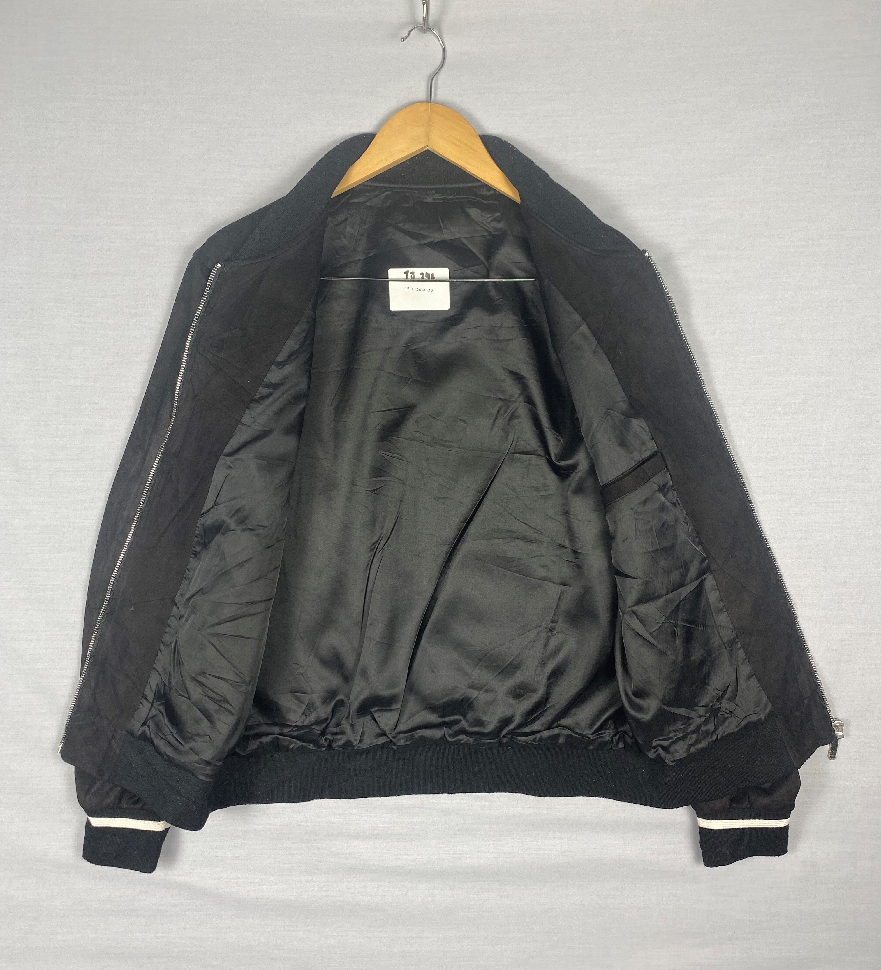 Japanese Brand Vintage Japanese Wool Zip Up Wool Bomber Jacket Size US M / EU 48-50 / 2 - 3 Thumbnail