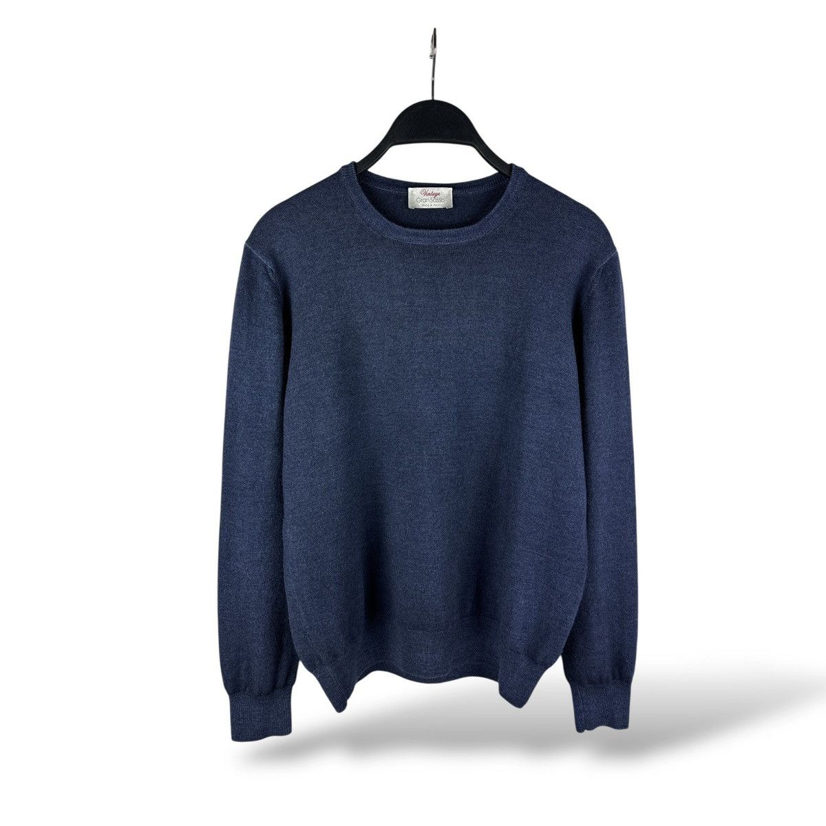 Gran Sasso Vintage Gran Sasso 100% Virgin Wool Knit Sweater Made In IT Size M / US 6-8 / IT 42-44 - 1 Thumbnail