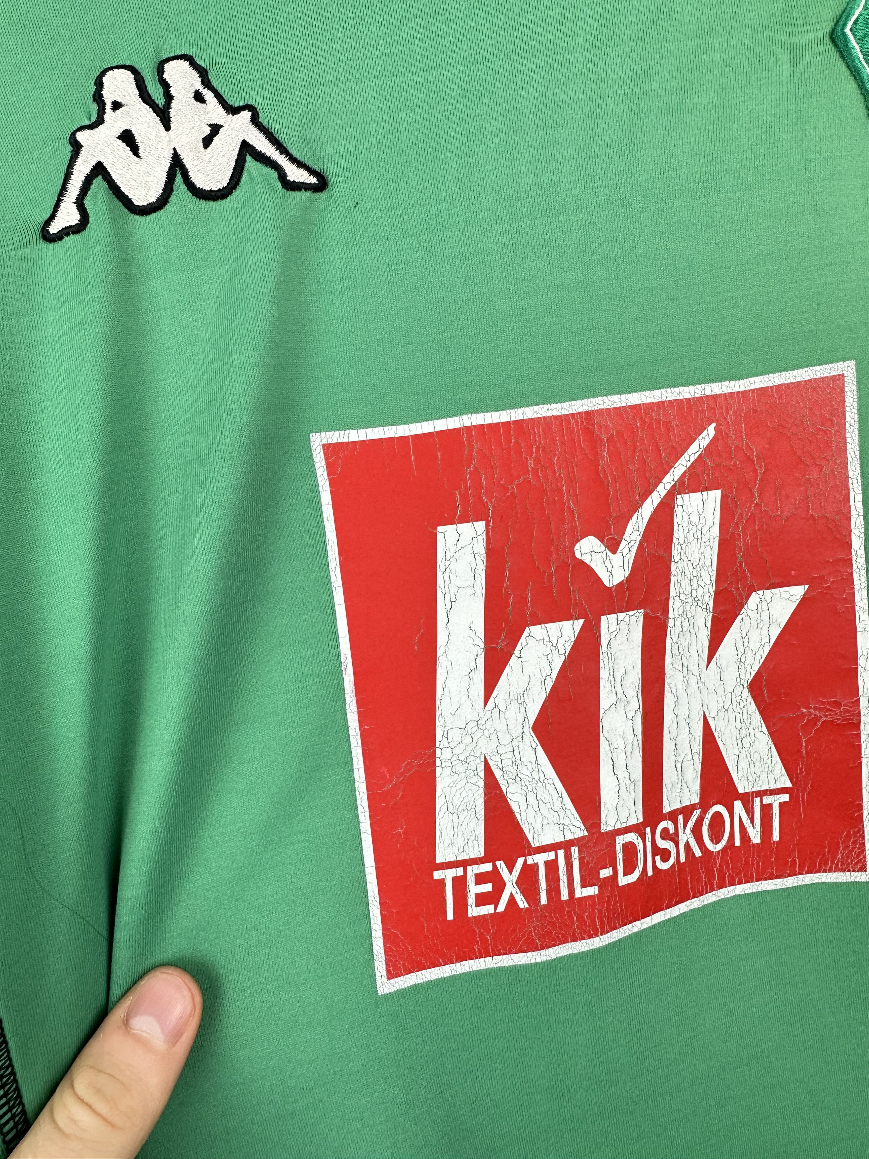 Kappa × Vintage Werder Bremen Home football shirt 2004 Soccer Kappa Jersey Size US M / EU 48-50 / 2 - 5 Thumbnail