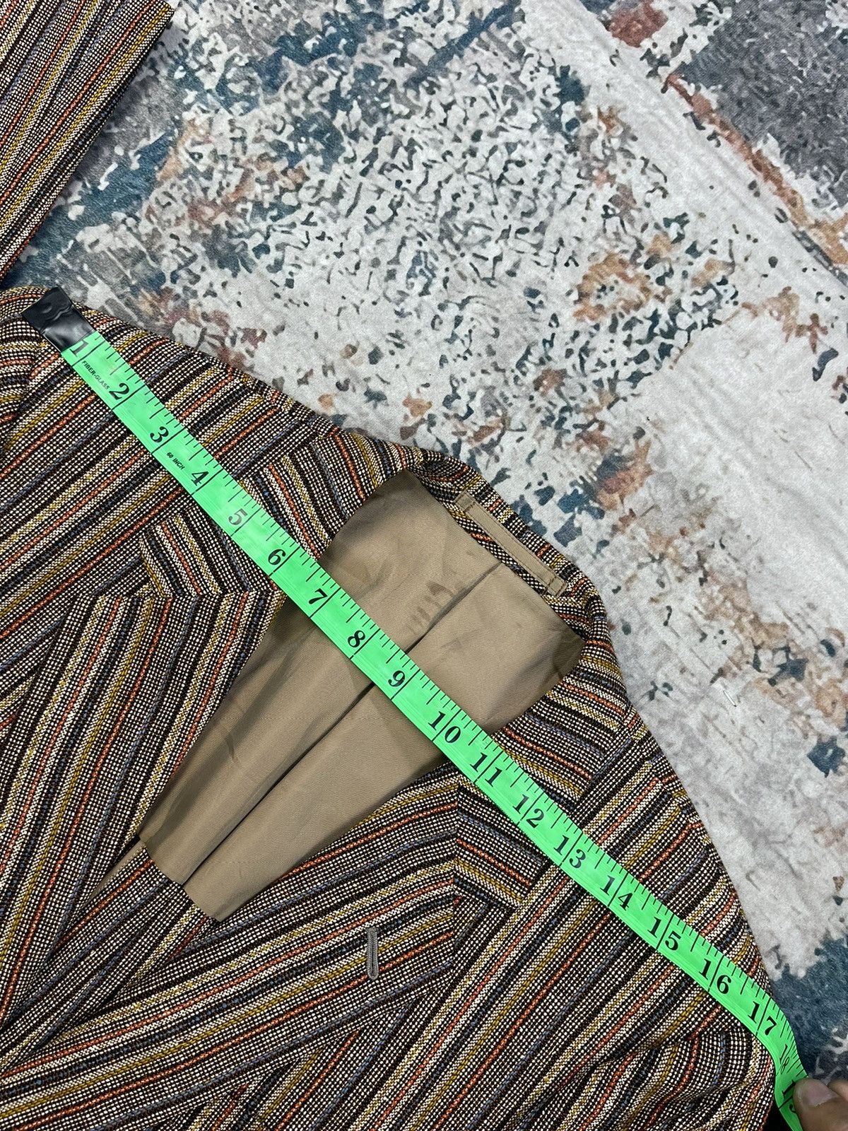 DORMUEIL Luxury Cloth Rainbow Tweed Blazer