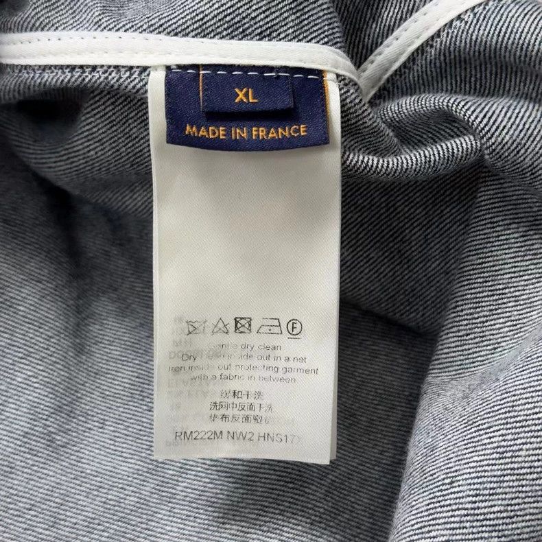 Louis Vuitton LOUIS VUITTON Denim Cashew Flower Tie-Dye Full Logo Short S Size US XL / EU 56 / 4 - 7 Thumbnail