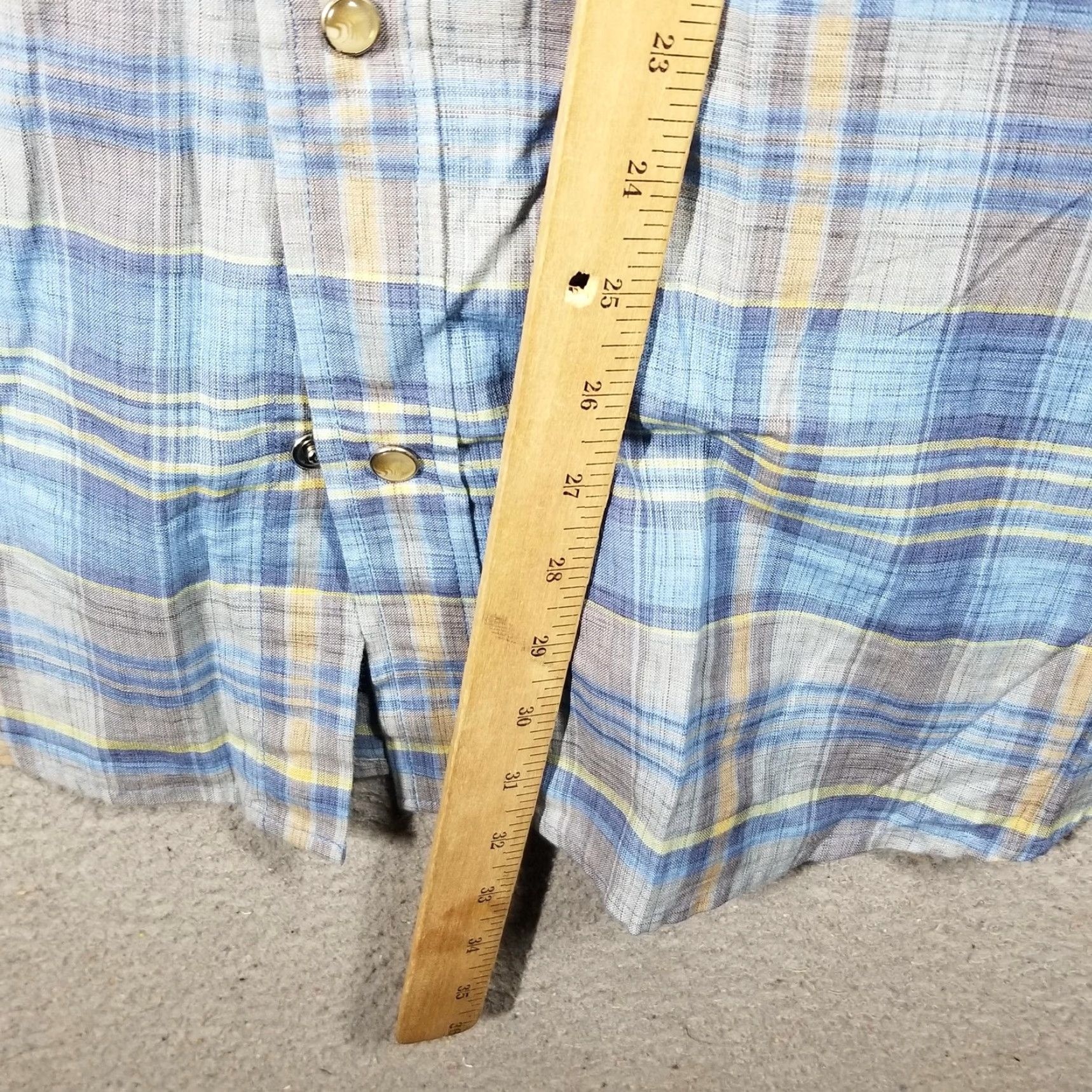 Pendleton VINTAGE Pendleton Western Shirt Men XL Blue Plaid Casual Button-Up Long Sleeve Cotton Size US XL / EU 56 / 4 - 5 Thumbnail