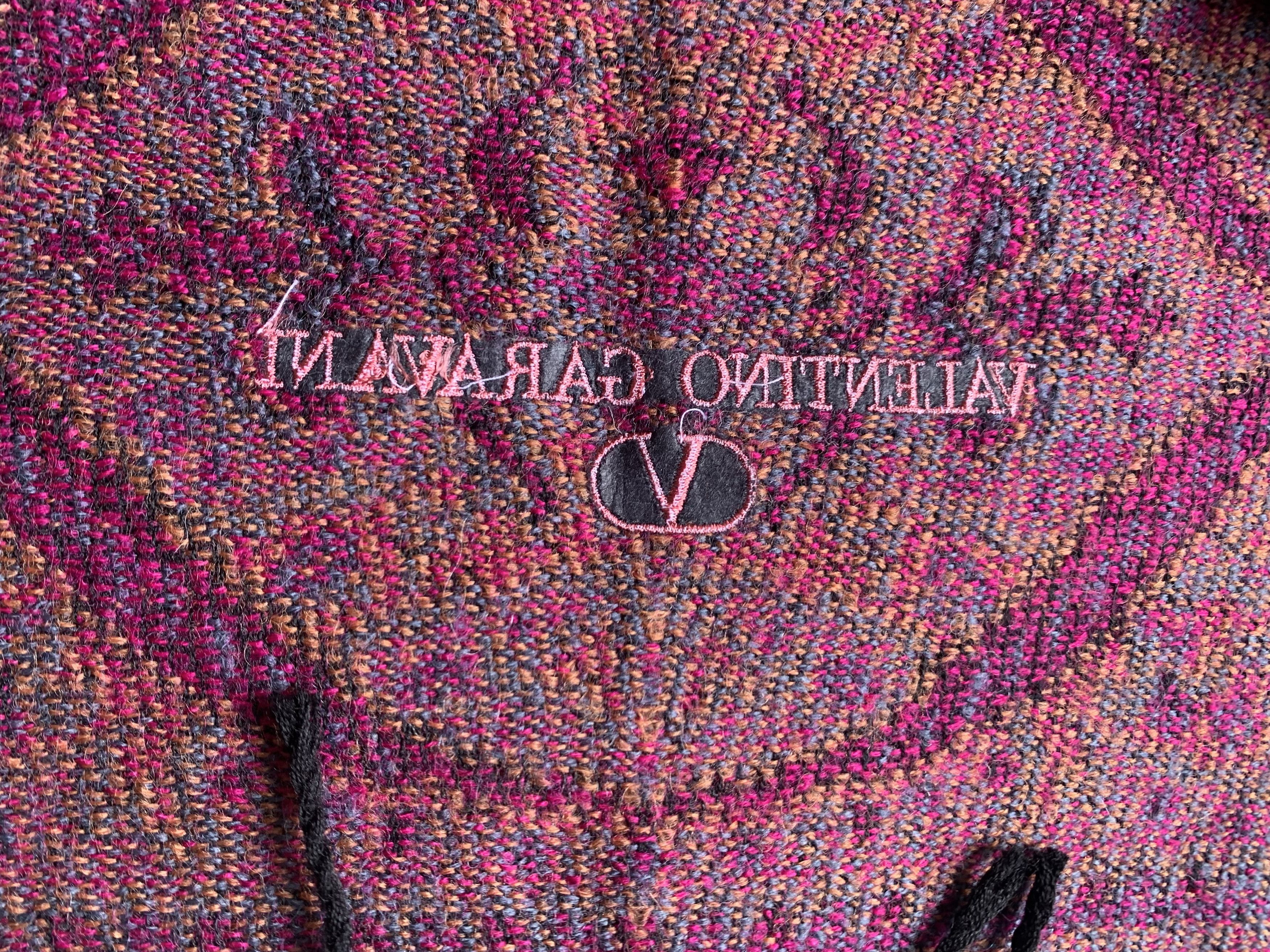 Valentino Valentino Garavani Multicolor Muffler Scarf Size ONE SIZE - 6 Thumbnail