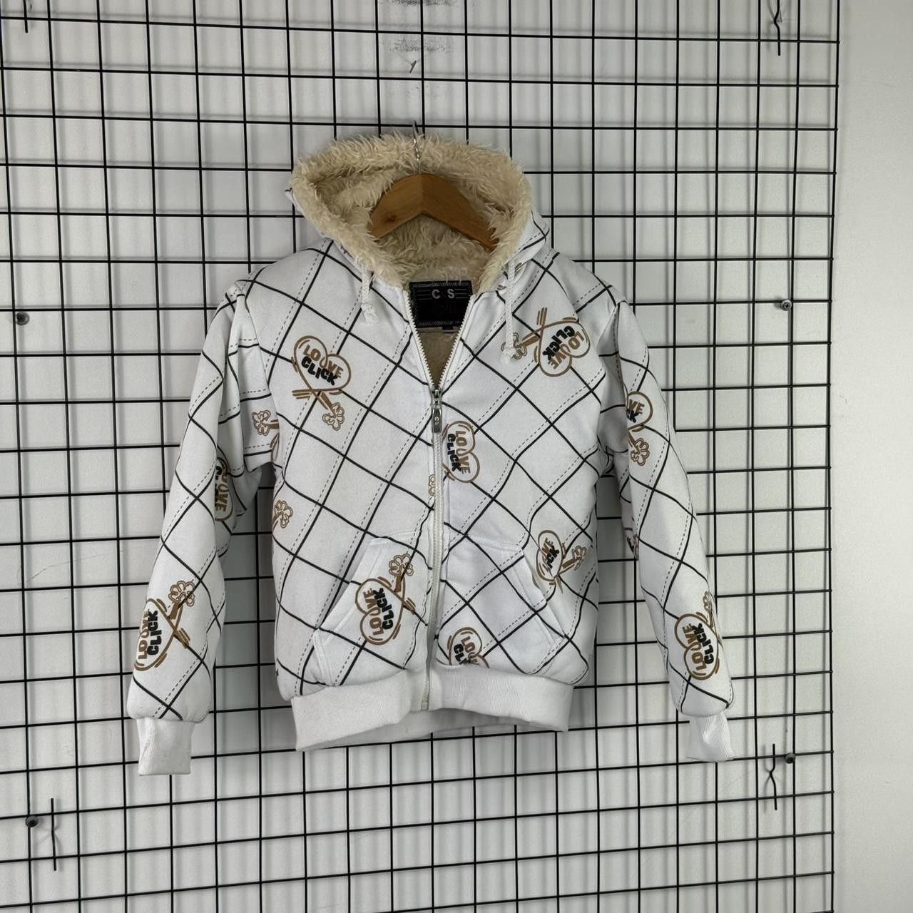 Vintage Vintage y2k Faux Fur Jacket Zip Up Hoodie Sherpa Size XS / US 0-2 / IT 36-38 - 4 Thumbnail
