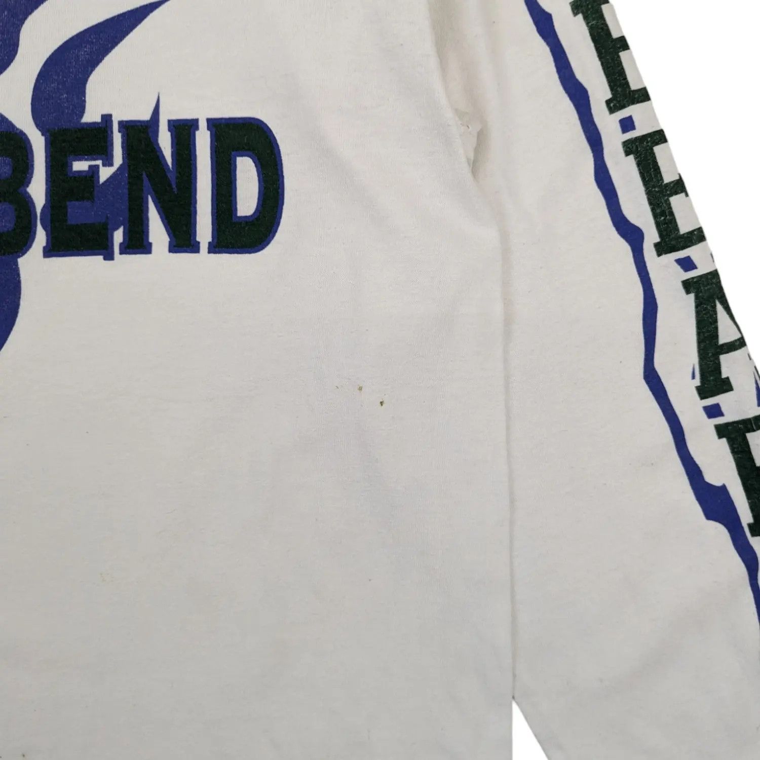 Gildan Vtg RIVERBAND School Bears American Football Long Sleeve Tee Size US S / EU 44-46 / 1 - 8 Thumbnail