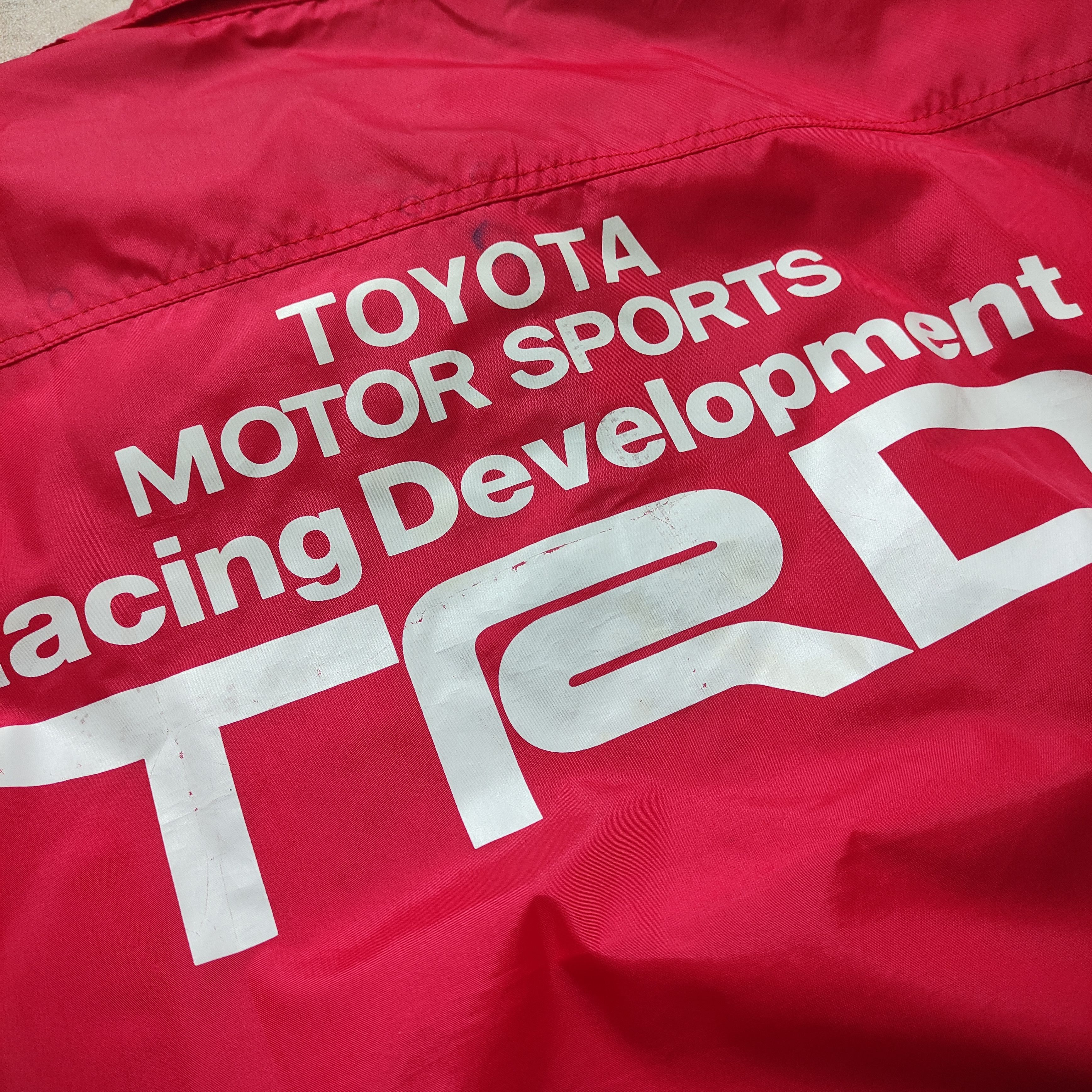 Vintage Vintage 90s TRD Toyota Bomber Jacket Size US M / EU 48-50 / 2 - 7 Thumbnail