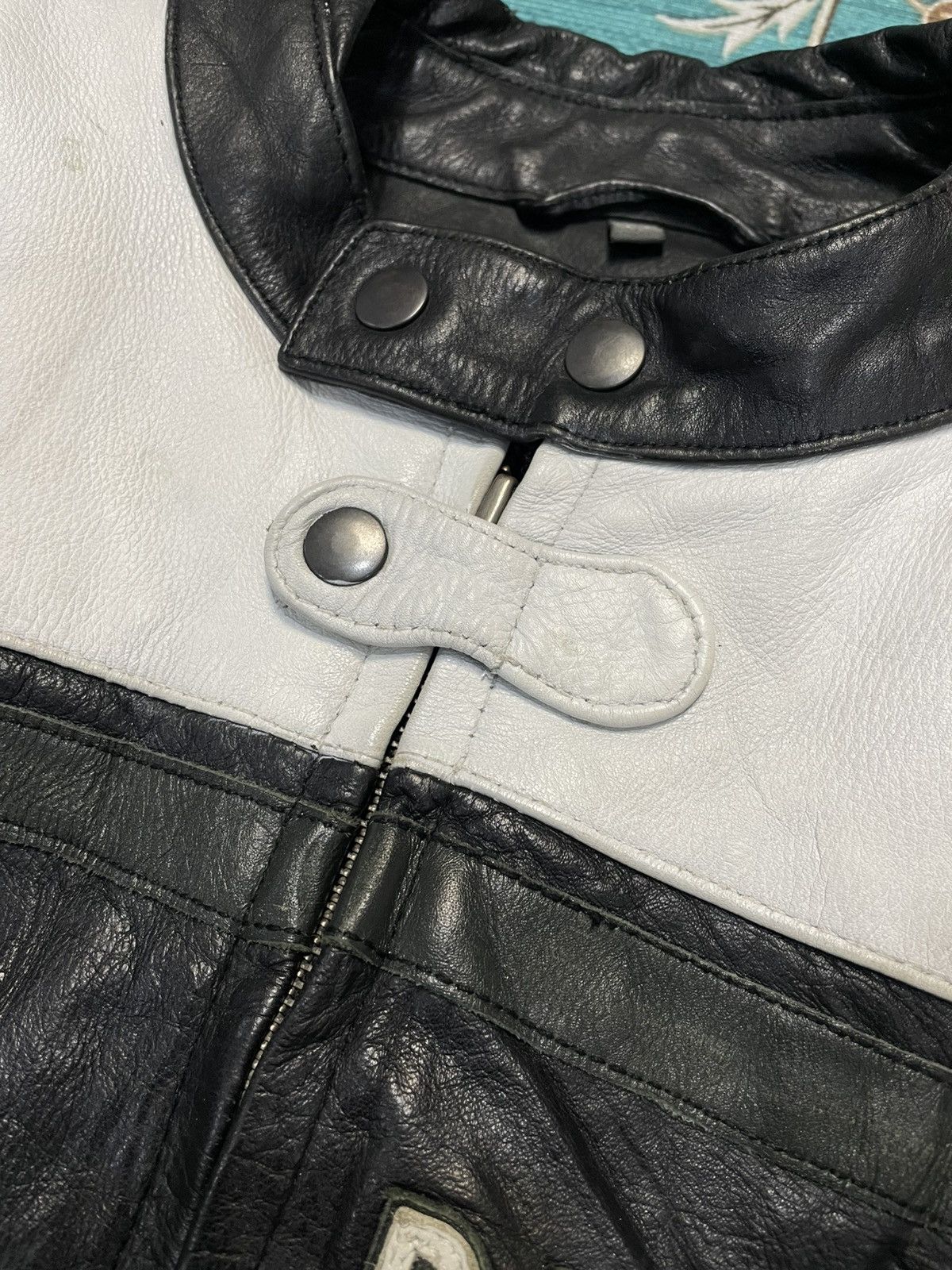 Ducati Vintage Ducati Meccanica Bologna Leather Motorcycle Jacket Size US L / EU 52-54 / 3 - 9 Thumbnail