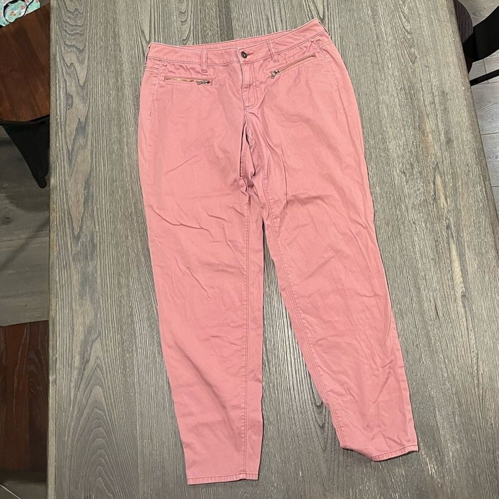 Vintage Two by Vince Camuto Khaki Pants Straight Leg High Rise 30/10 Size 32" / US 10 / IT 46 - 1 Thumbnail