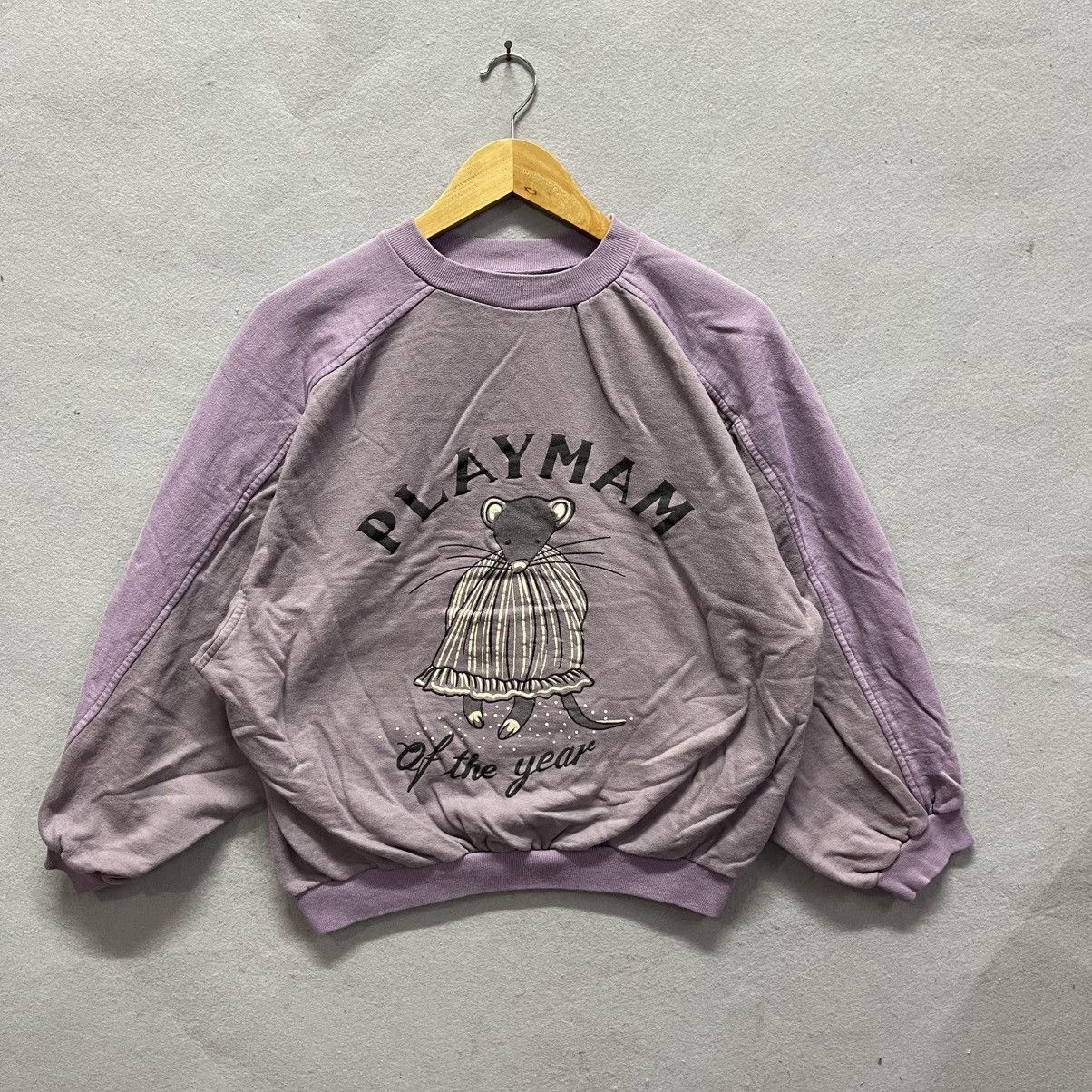 Japanese Brand Vintage 90s Six Friends Company “Playman of the Year” Sweats Size M / US 6-8 / IT 42-44 - 1 Thumbnail