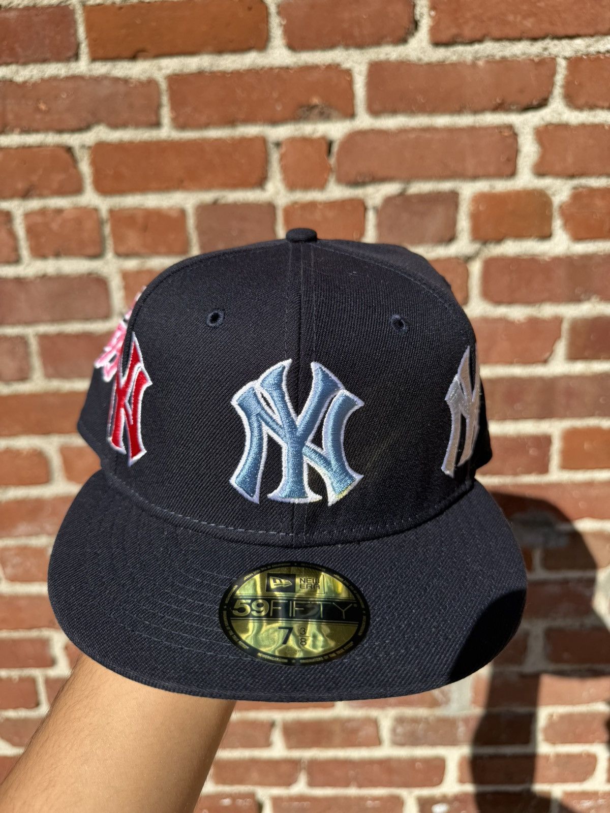 New Era × Supreme Supreme Yankees Kanji New Era Fitted Hat | Grailed