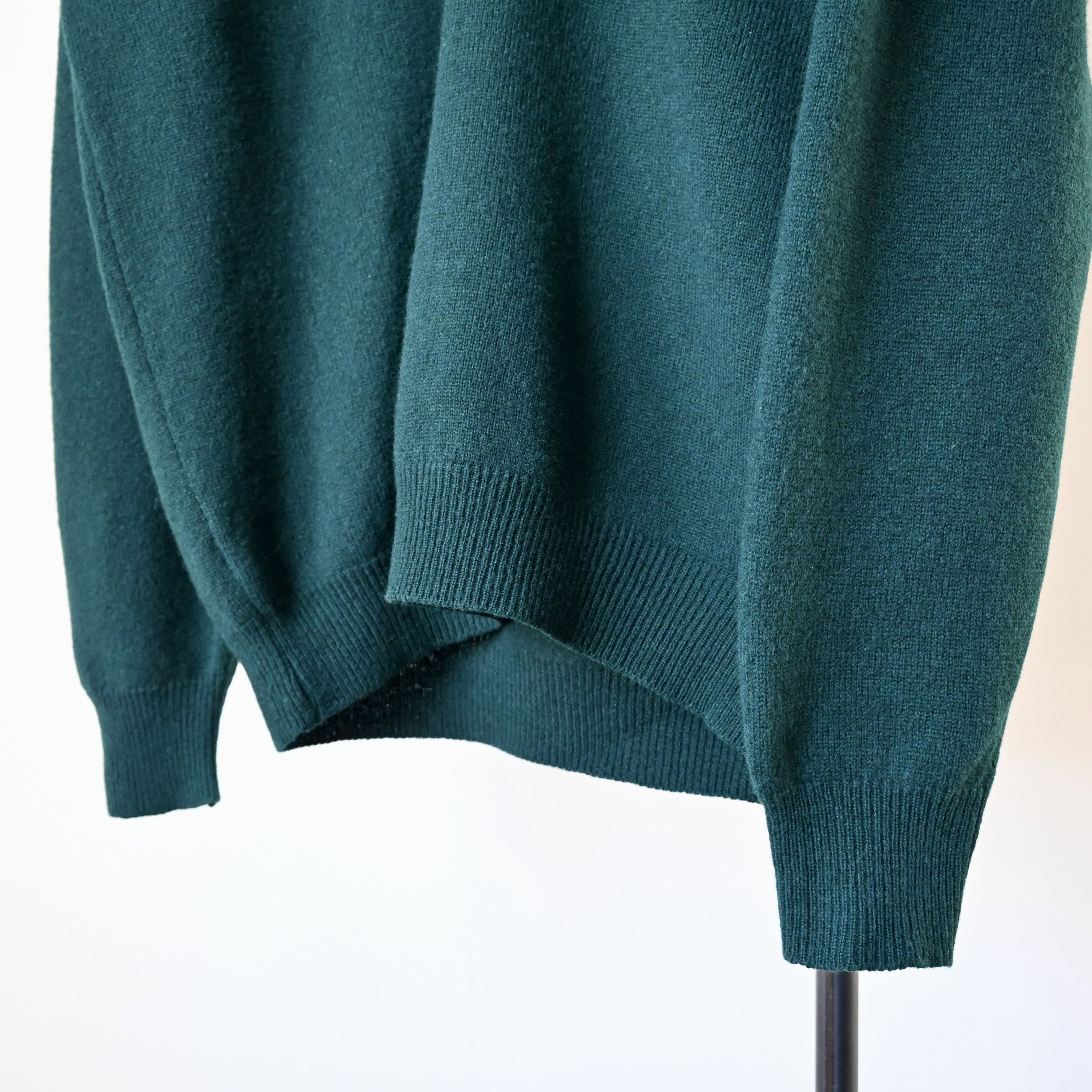 Vintage VTG 1990s CASTLE KNITWEAR lambs wool sweater made in Ireland Size US L / EU 52-54 / 3 - 9 Thumbnail