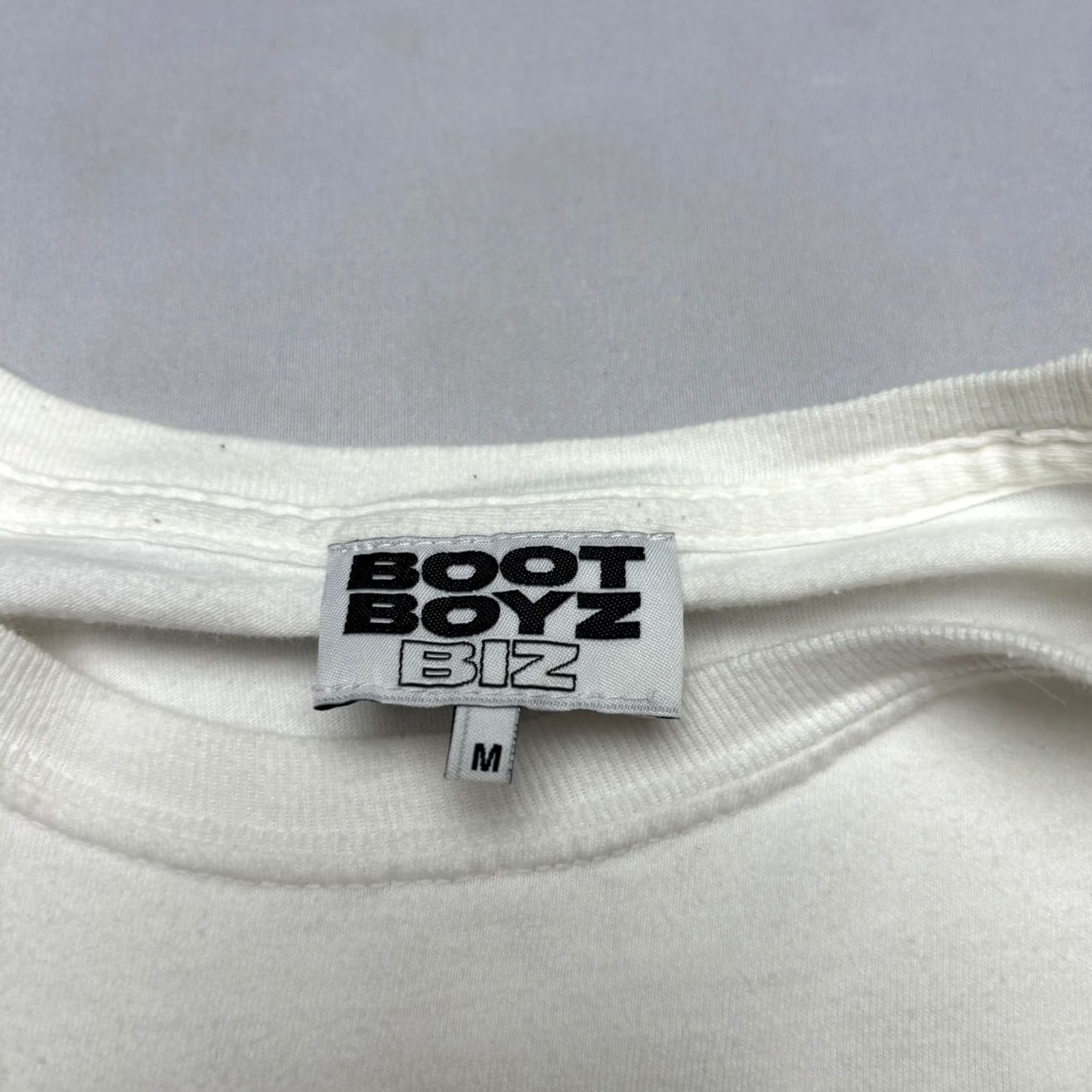 Boot Boyz Biz Boot Boyz Biz Long Sleeve T Shirt Men's Medium White Barney Bubbles Size US M / EU 48-50 / 2 - 4 Thumbnail