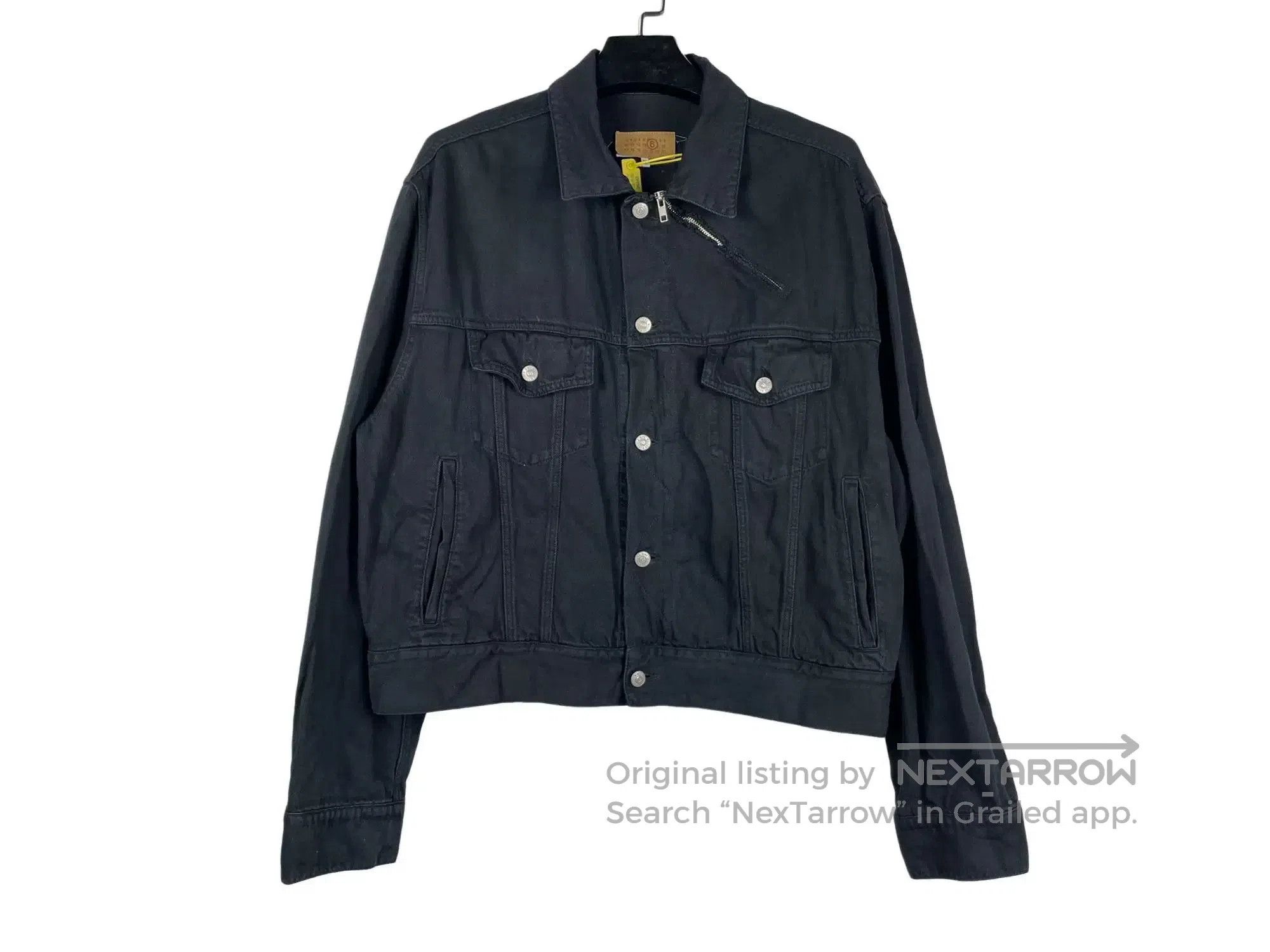 Maison Margiela Maison Margiela MM6 Zip Collar Denim Jacket. Size US S / EU 44-46 / 1 - 1 Thumbnail