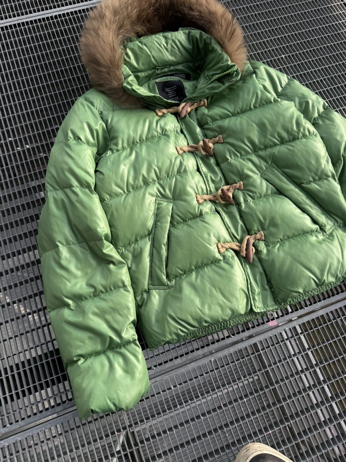 Bomboogie Streetwear Bomboogie Down Fur Y2K Wooden Lockers Jacket Size US S / EU 44-46 / 1 - 5 Thumbnail